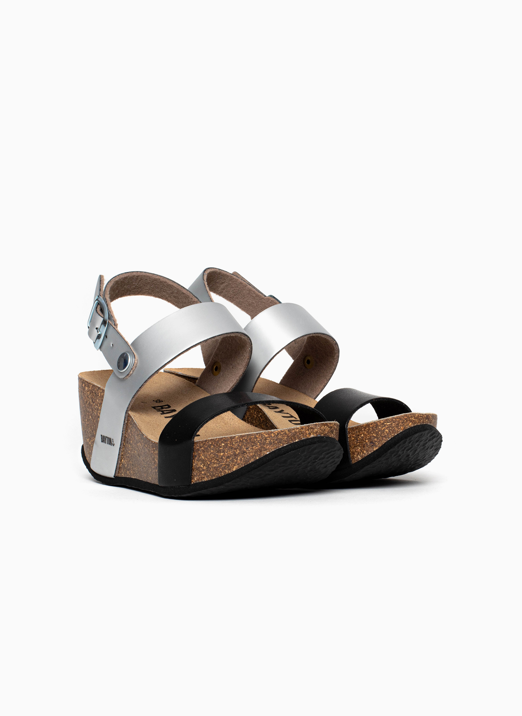 Sandales SELENE femme argent Bayton Sandales SELENE femme argent Argent