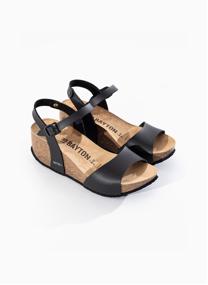 Sandales MAYA femme noir Bayton Sandales MAYA femme noir Noir