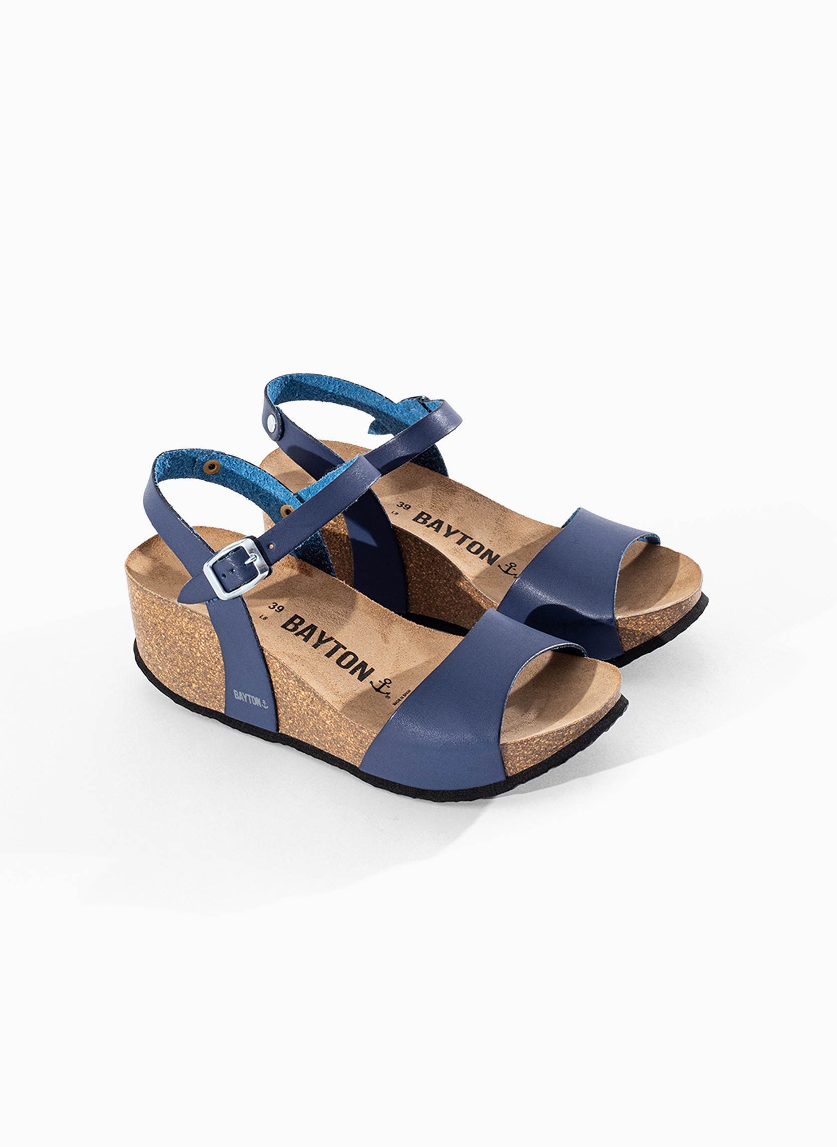 Sandales MAYA femme bleu Bayton Sandales MAYA femme bleu Bleu foncé