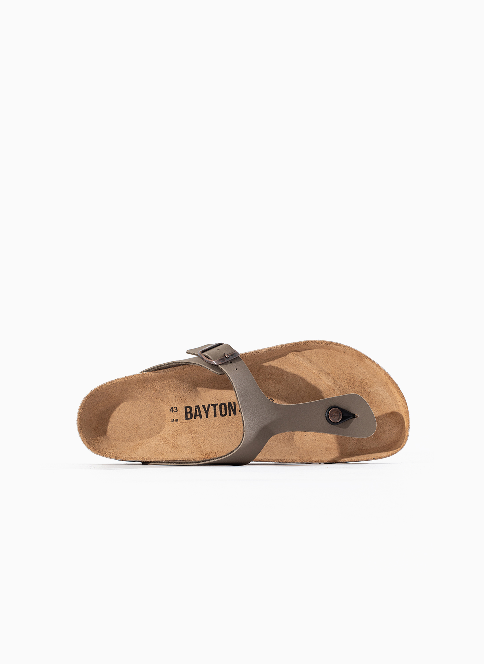 Tongs MERCURE homme marron Bayton Tongs MERCURE homme marron Taupe