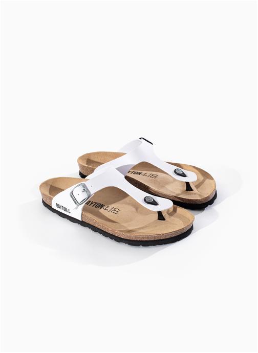 Bayton Tongs MERCURE homme blanc