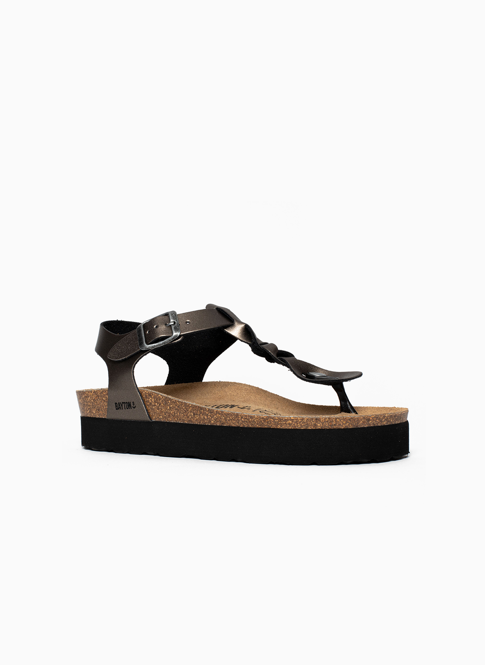 Mules BADAJOZ femme marron Bayton Mules BADAJOZ femme marron Marron foncé