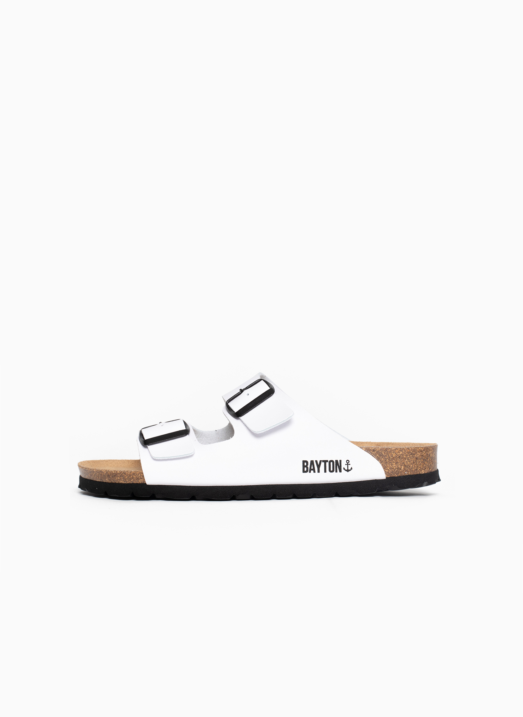 Mules ATLAS homme blanc Bayton Mules ATLAS homme blanc Blanc