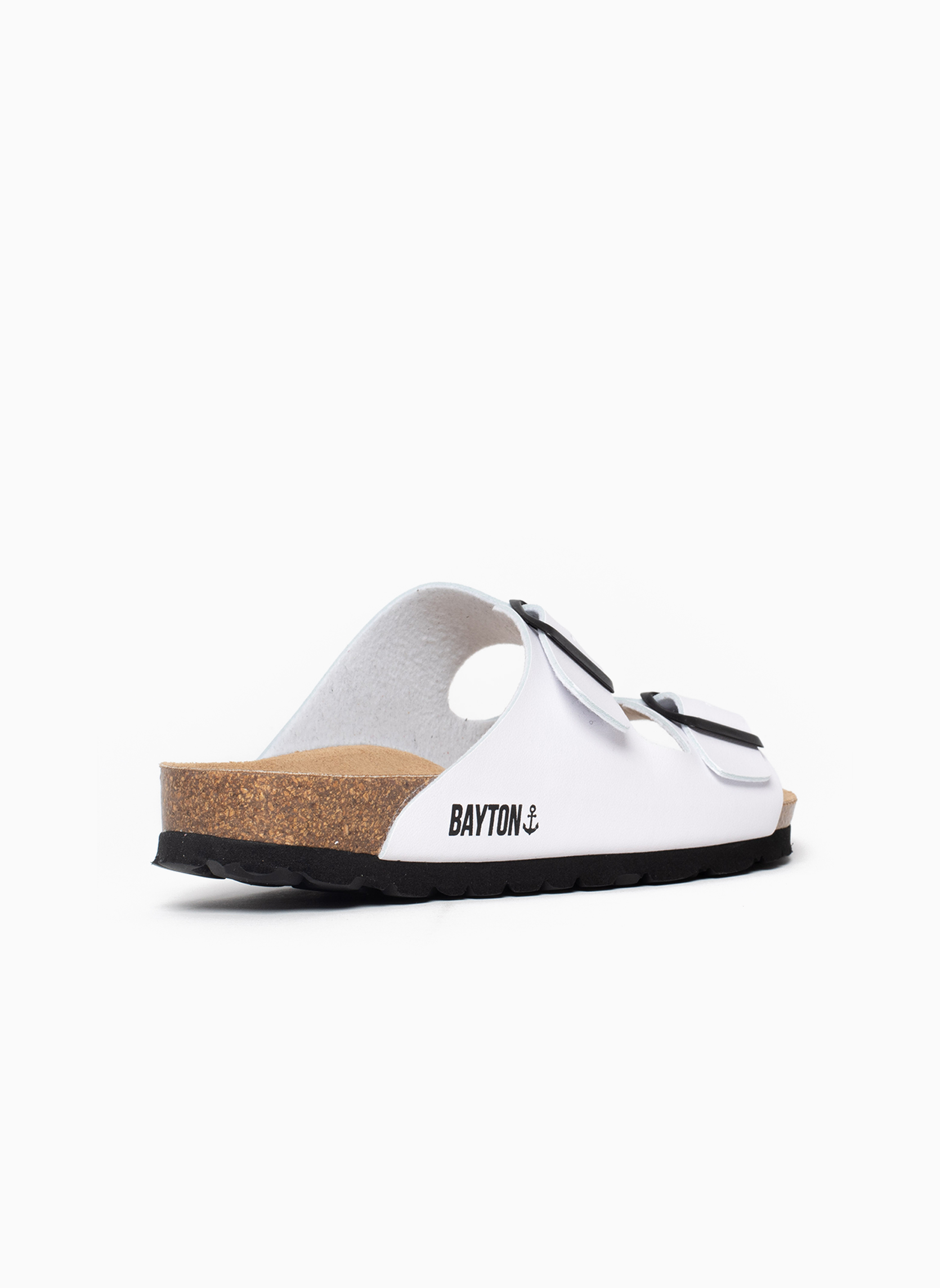 Mules ATLAS homme blanc Bayton Mules ATLAS homme blanc Blanc