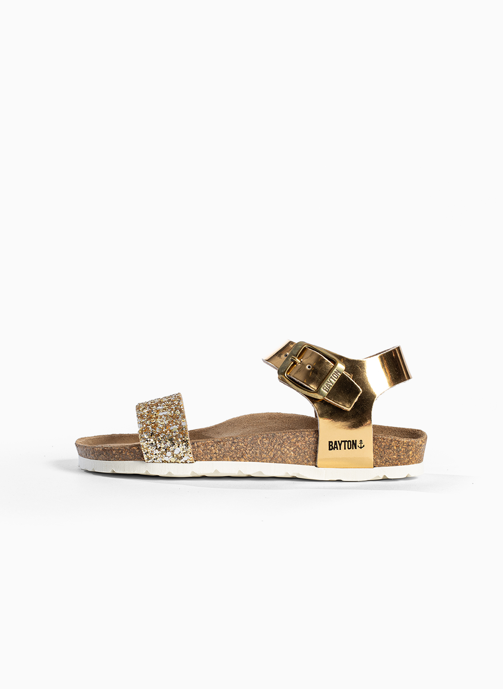 Sandales TYCHE fille or et bronze Bayton Sandales TYCHE fille or et bronze Or