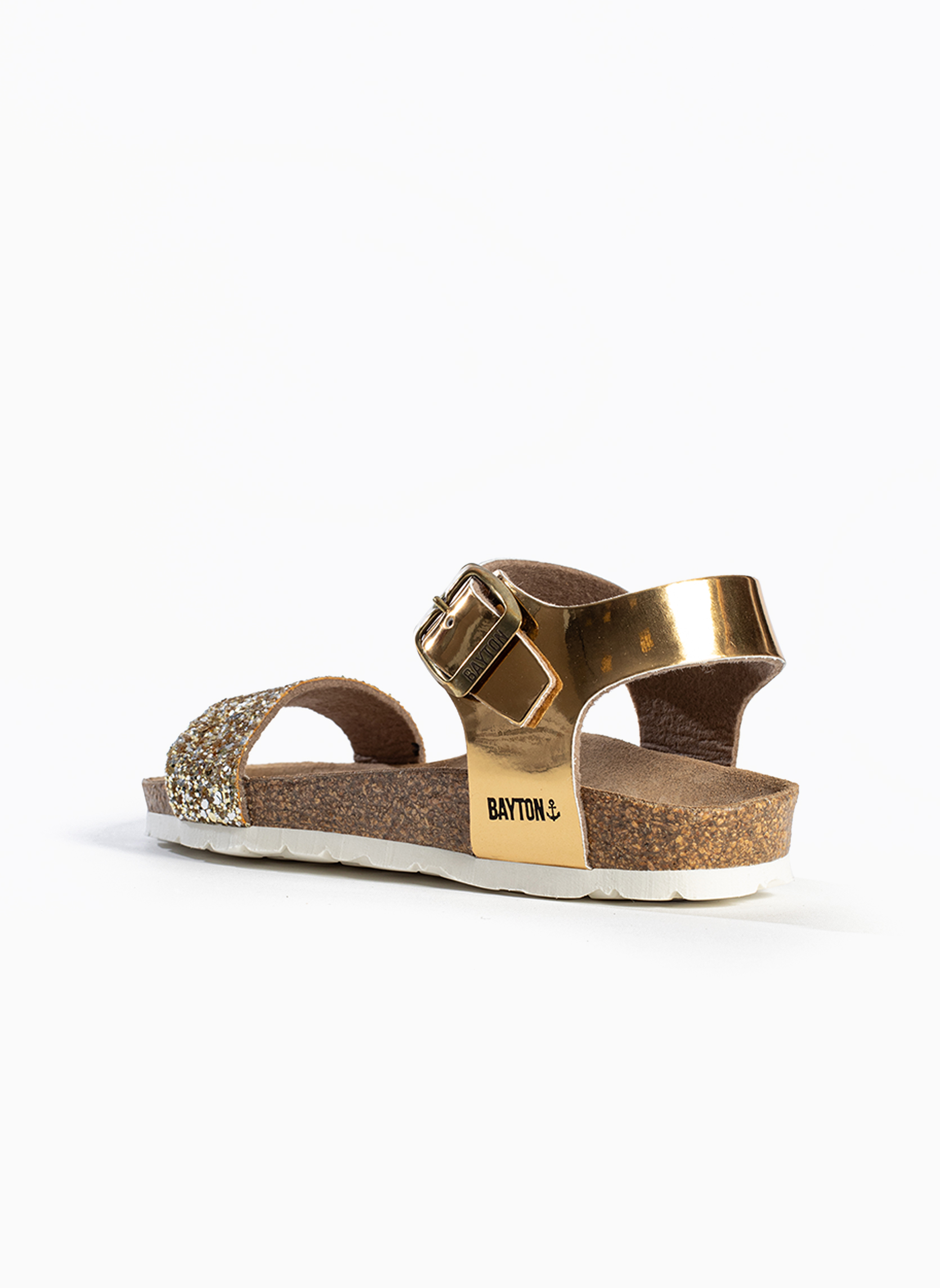 Sandales TYCHE fille or et bronze Bayton Sandales TYCHE fille or et bronze Or