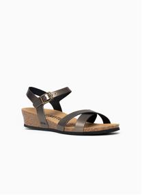 Sandales CANBERRA femme gris Bayton Sandales CANBERRA femme gris Gris