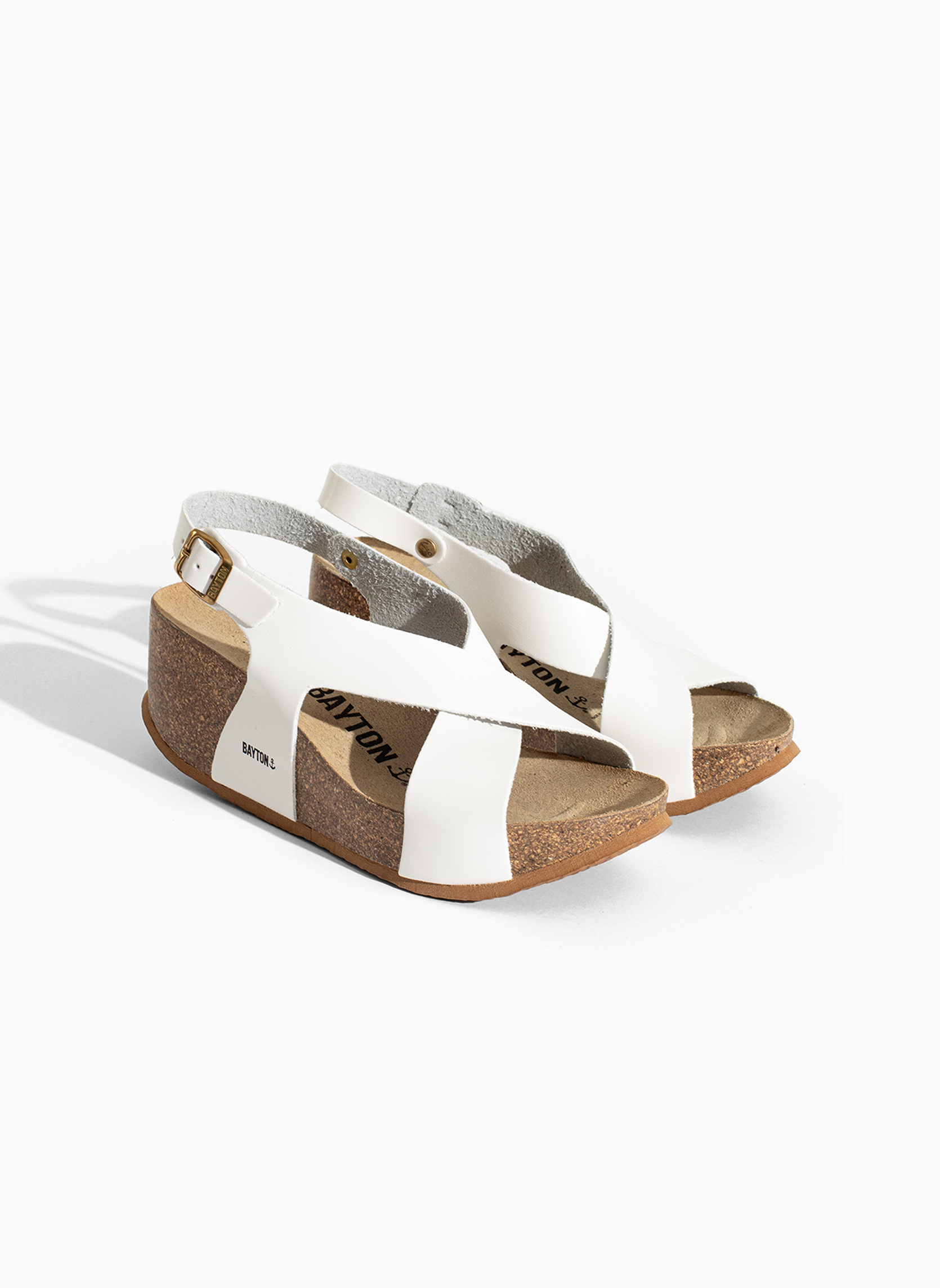 Sandales REA femme blanc Bayton Sandales REA femme blanc Blanc