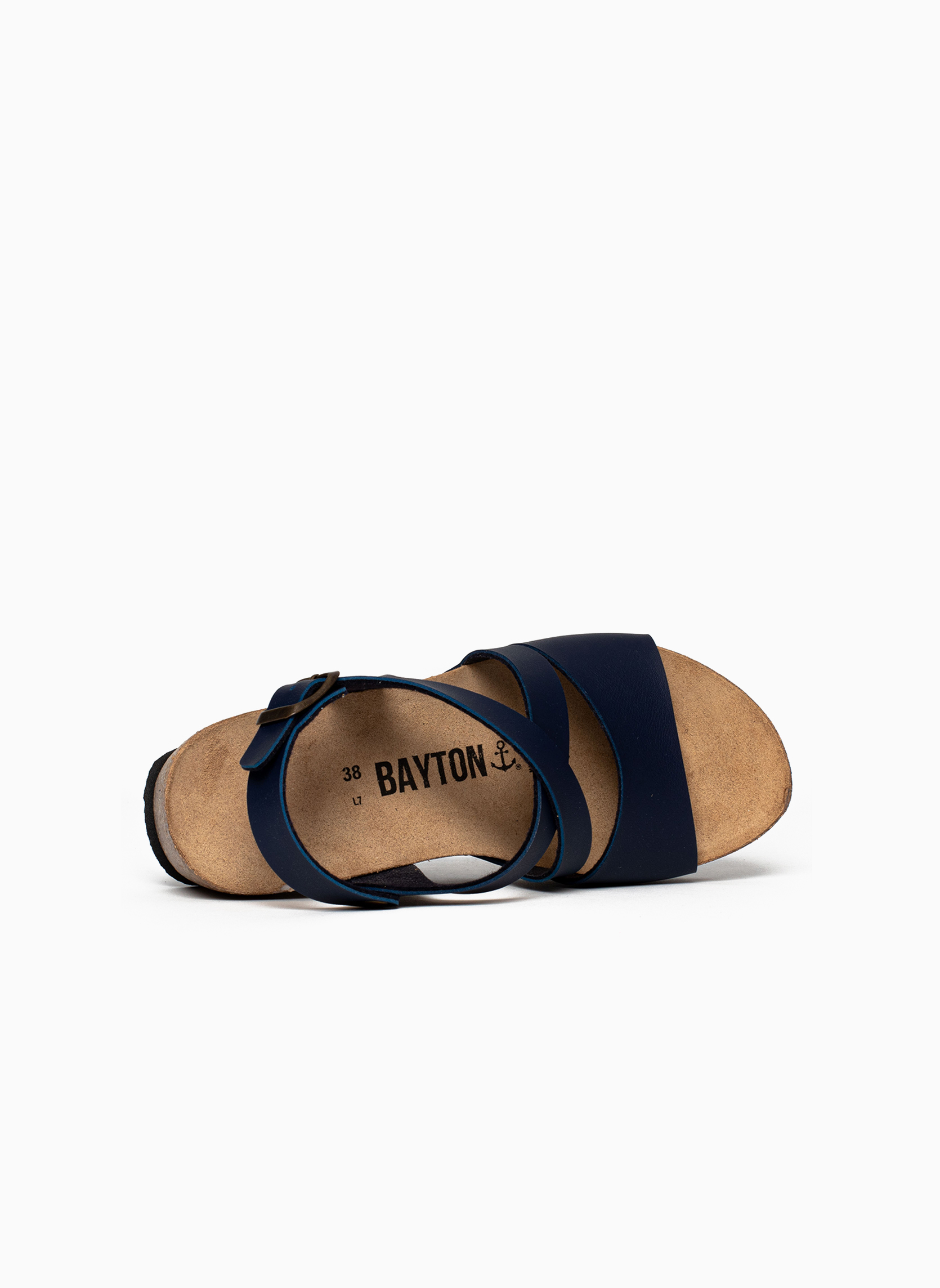 Sandales MALAGA femme bleu Bayton Sandales MALAGA femme bleu Bleu foncé