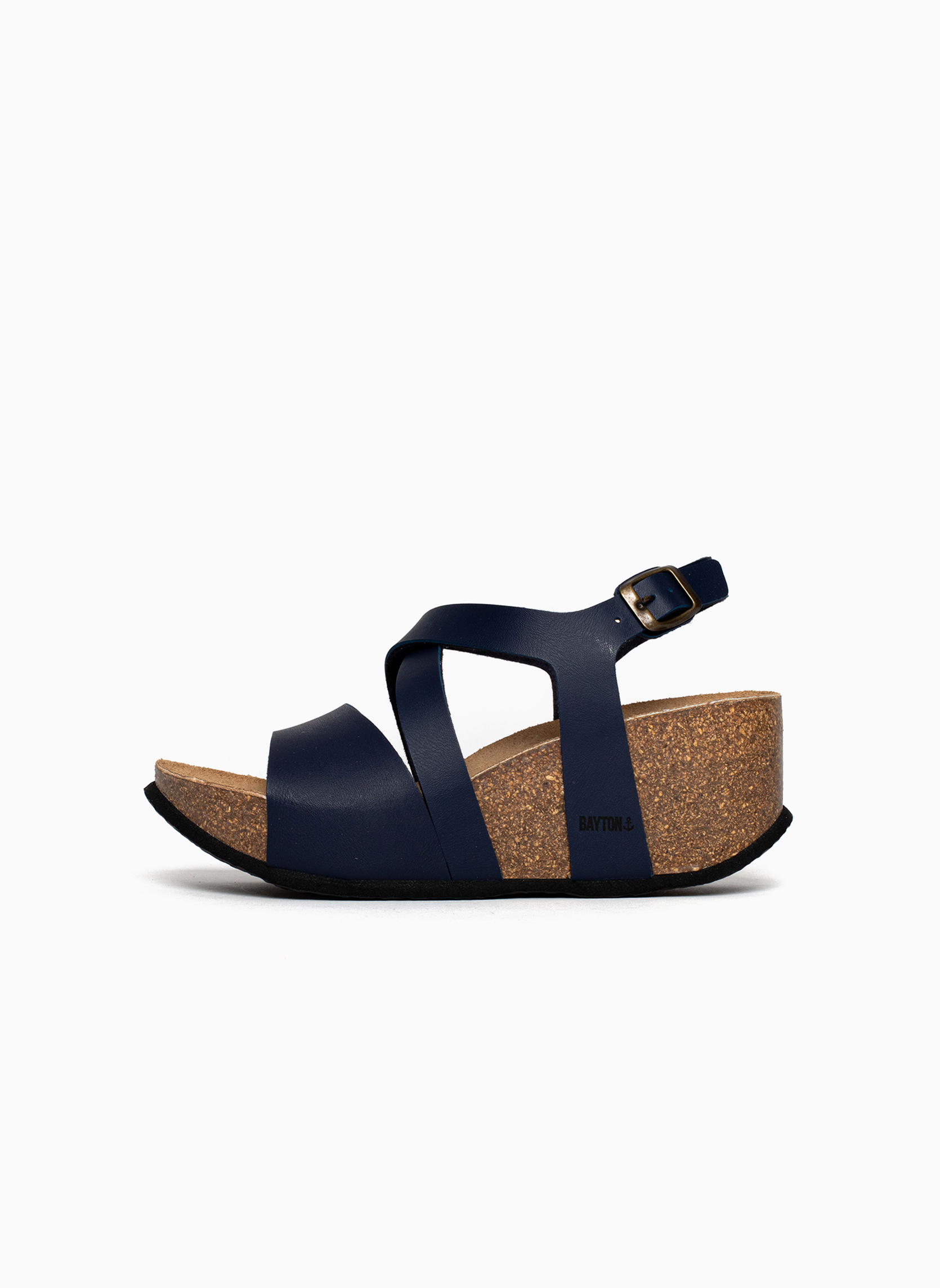 Sandales MALAGA femme bleu Bayton Sandales MALAGA femme bleu Bleu foncé
