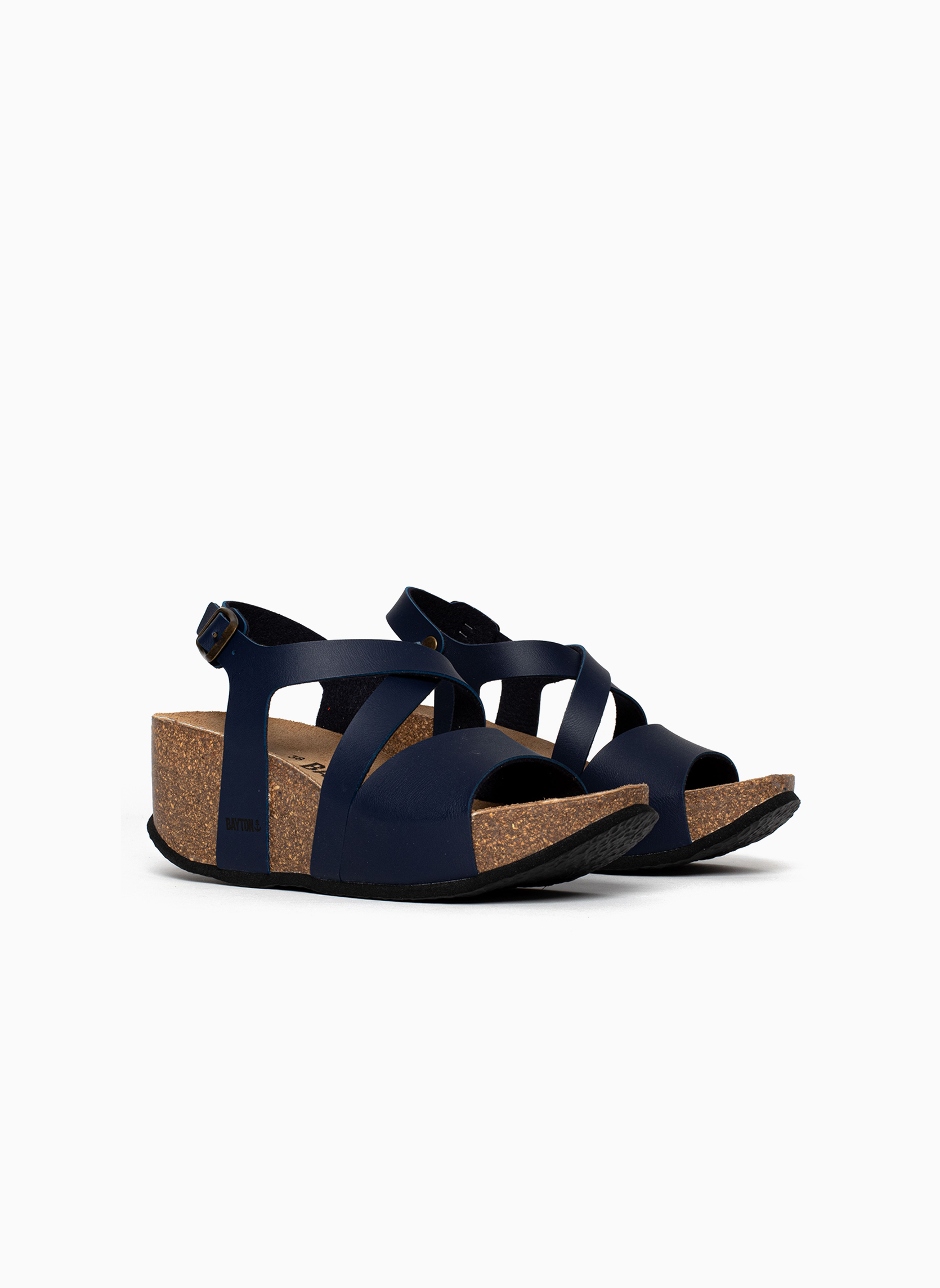 Sandales MALAGA femme bleu Bayton Sandales MALAGA femme bleu Bleu foncé