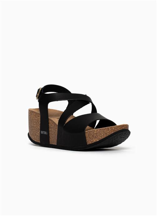 Bayton Sandales MALAGA femme noir
