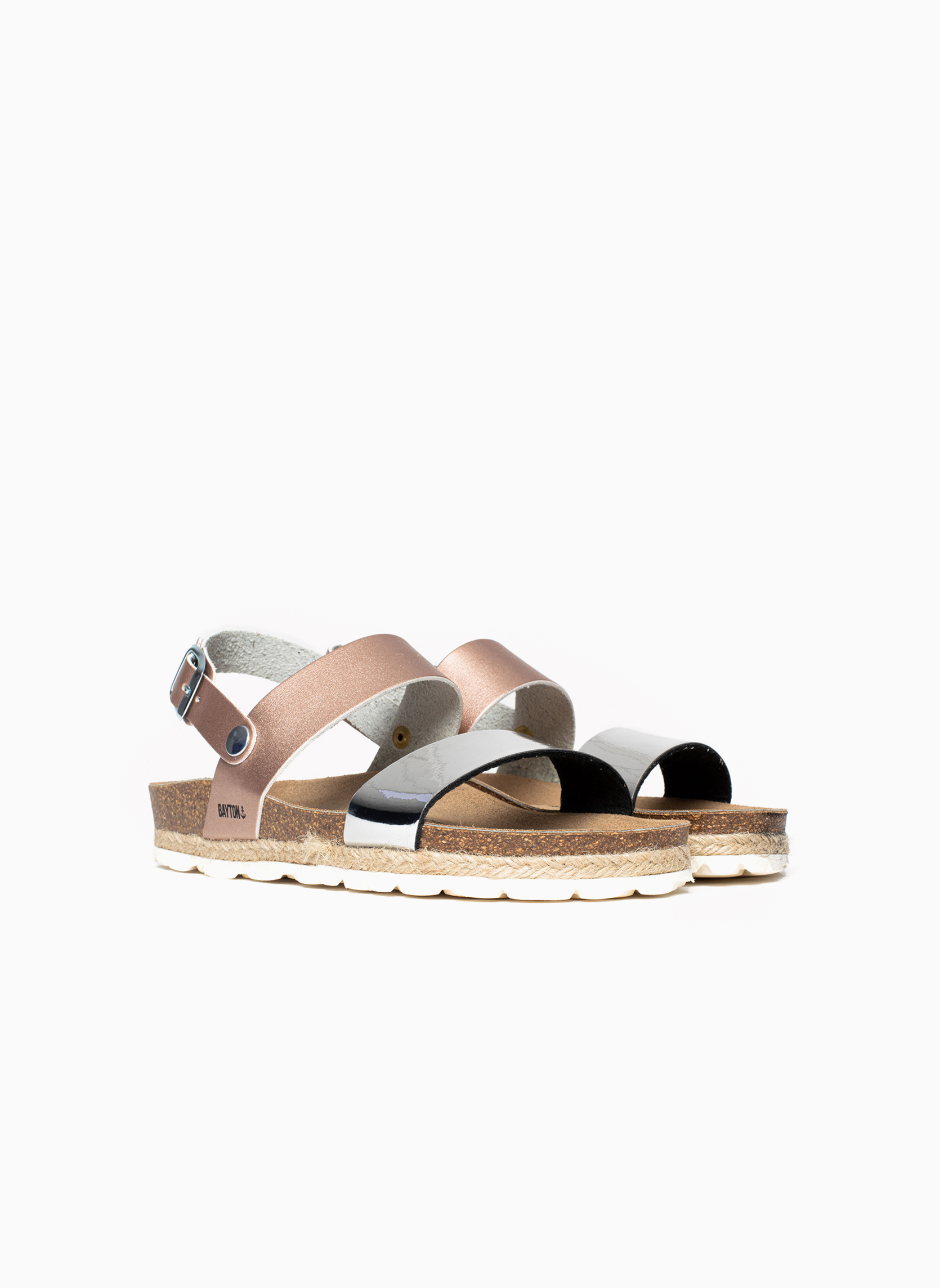 Sandales TONE femme argent Bayton Sandales TONE femme argent Argent