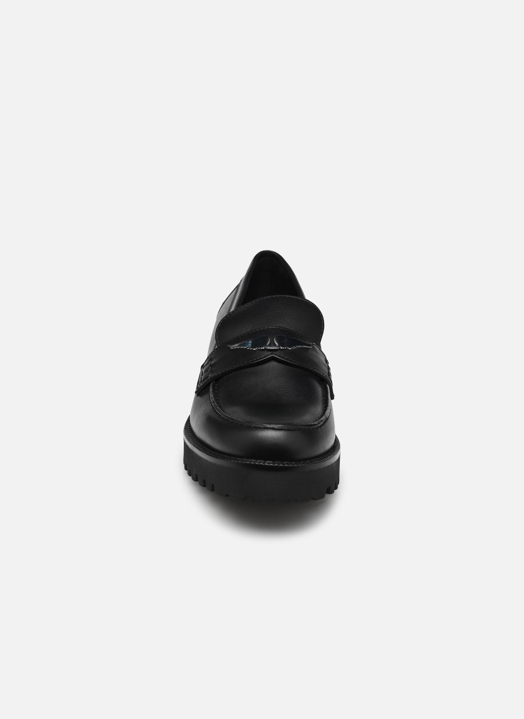 Mocassins Joecassin Semy-Shiny Calfskin femme noir Zadig & Voltaire Mocassins Joecassin Semy-Shiny Calfskin femme noir NOIR