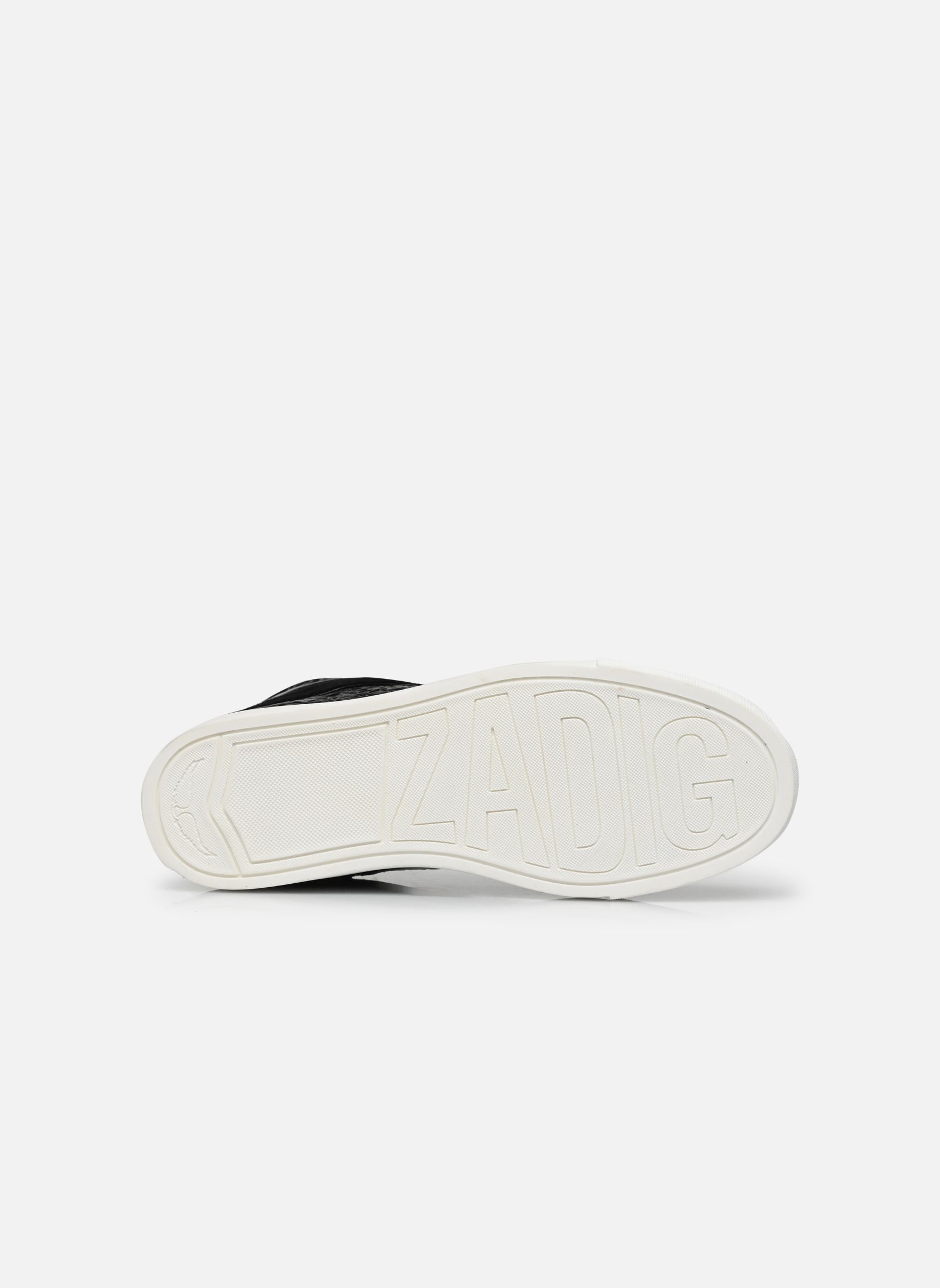 Zadig & Voltaire High Flash Wrinkle (Zwart) - Sneakers chez Sarenza ...