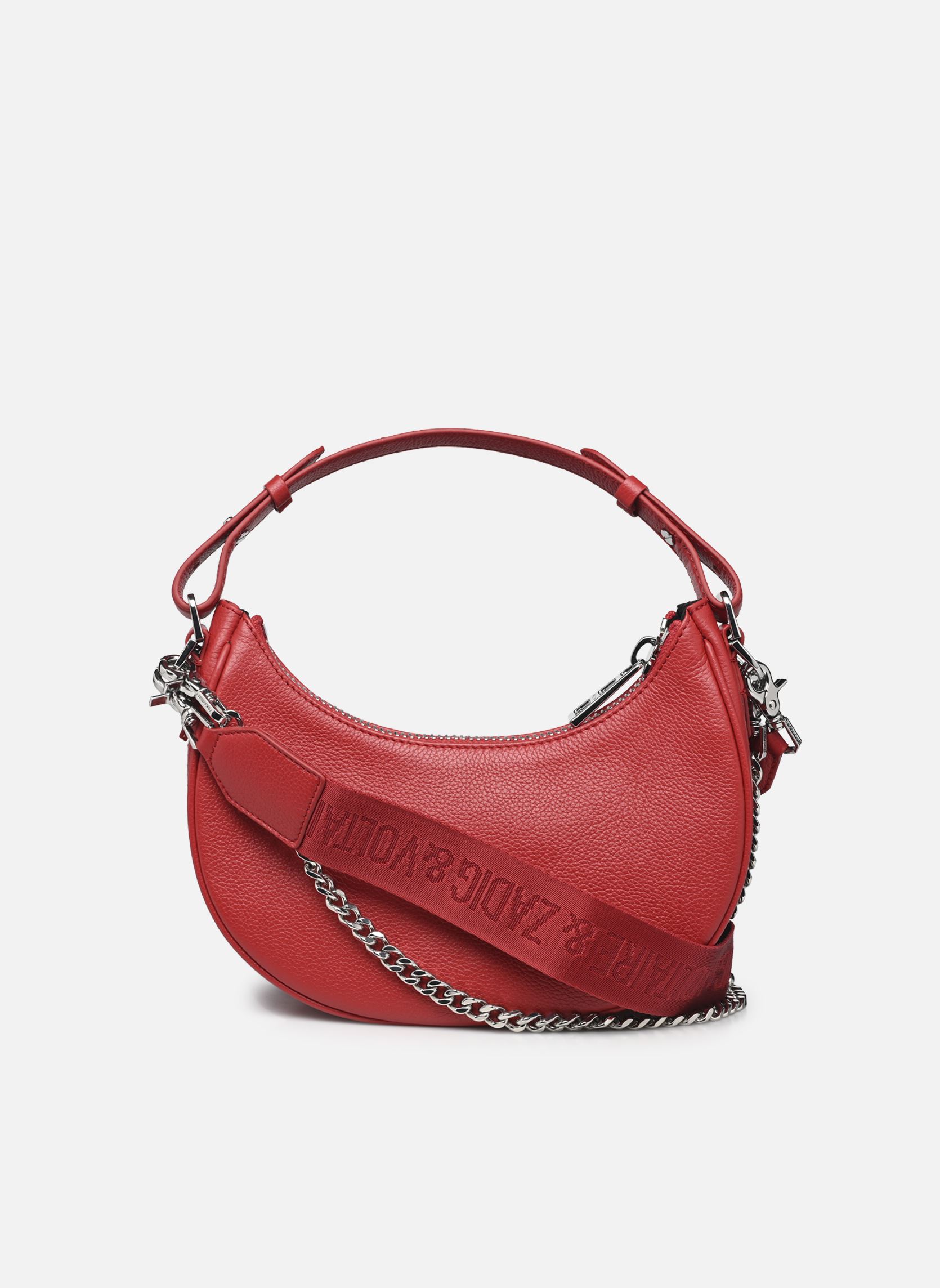 Borse a tracolla Moonrock Grained Leather donna rosso Zadig & Voltaire Borse a tracolla Moonrock Grained Leather donna rosso POWER