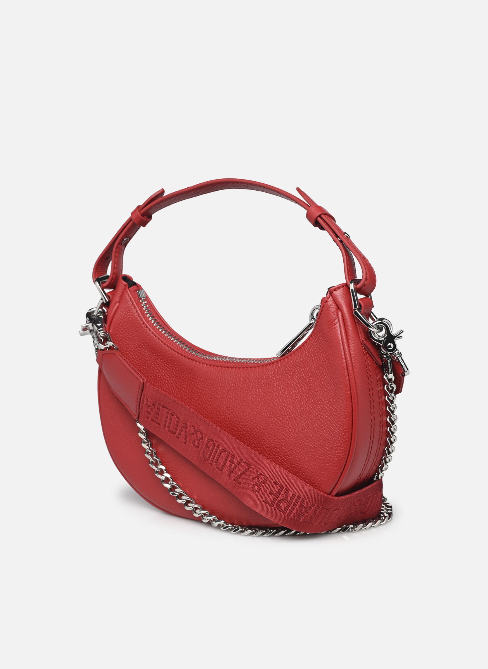 Borse a tracolla Moonrock Grained Leather donna rosso Zadig & Voltaire Borse a tracolla Moonrock Grained Leather donna rosso POWER