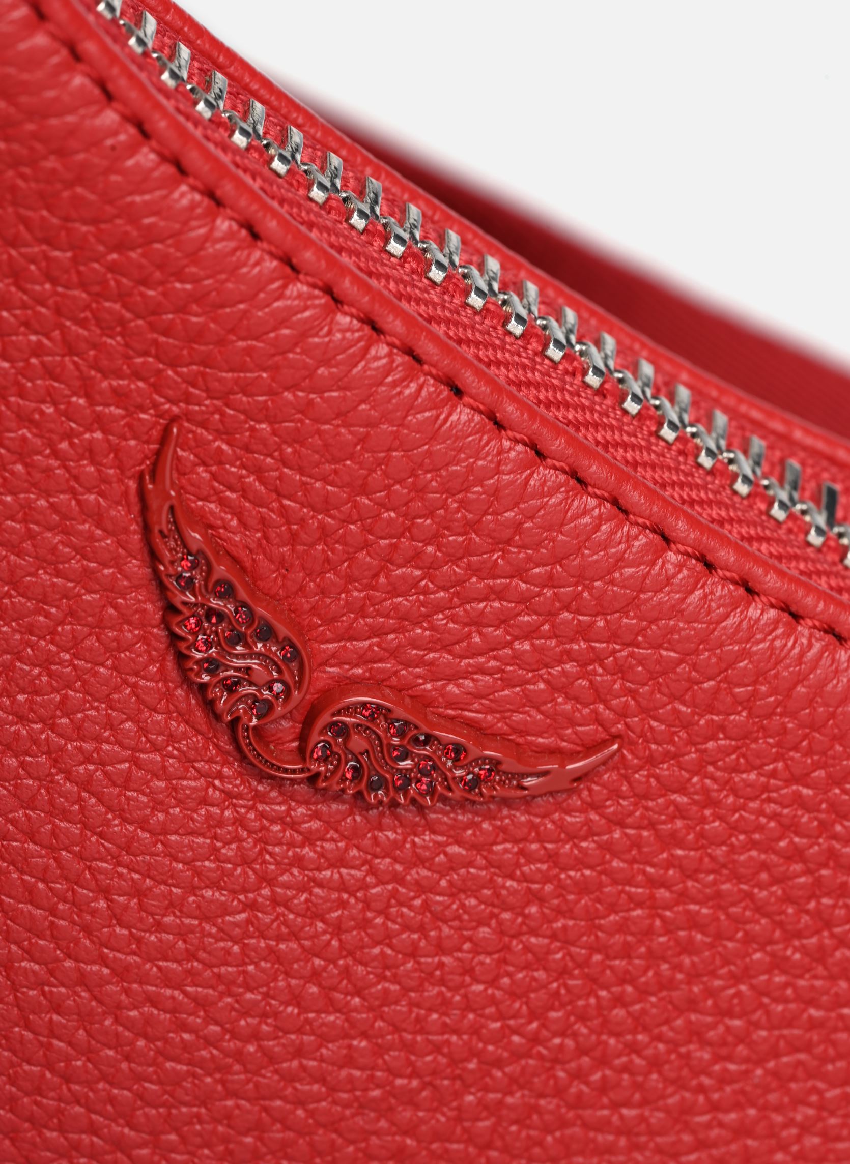Borse a tracolla Moonrock Grained Leather donna rosso Zadig & Voltaire Borse a tracolla Moonrock Grained Leather donna rosso POWER