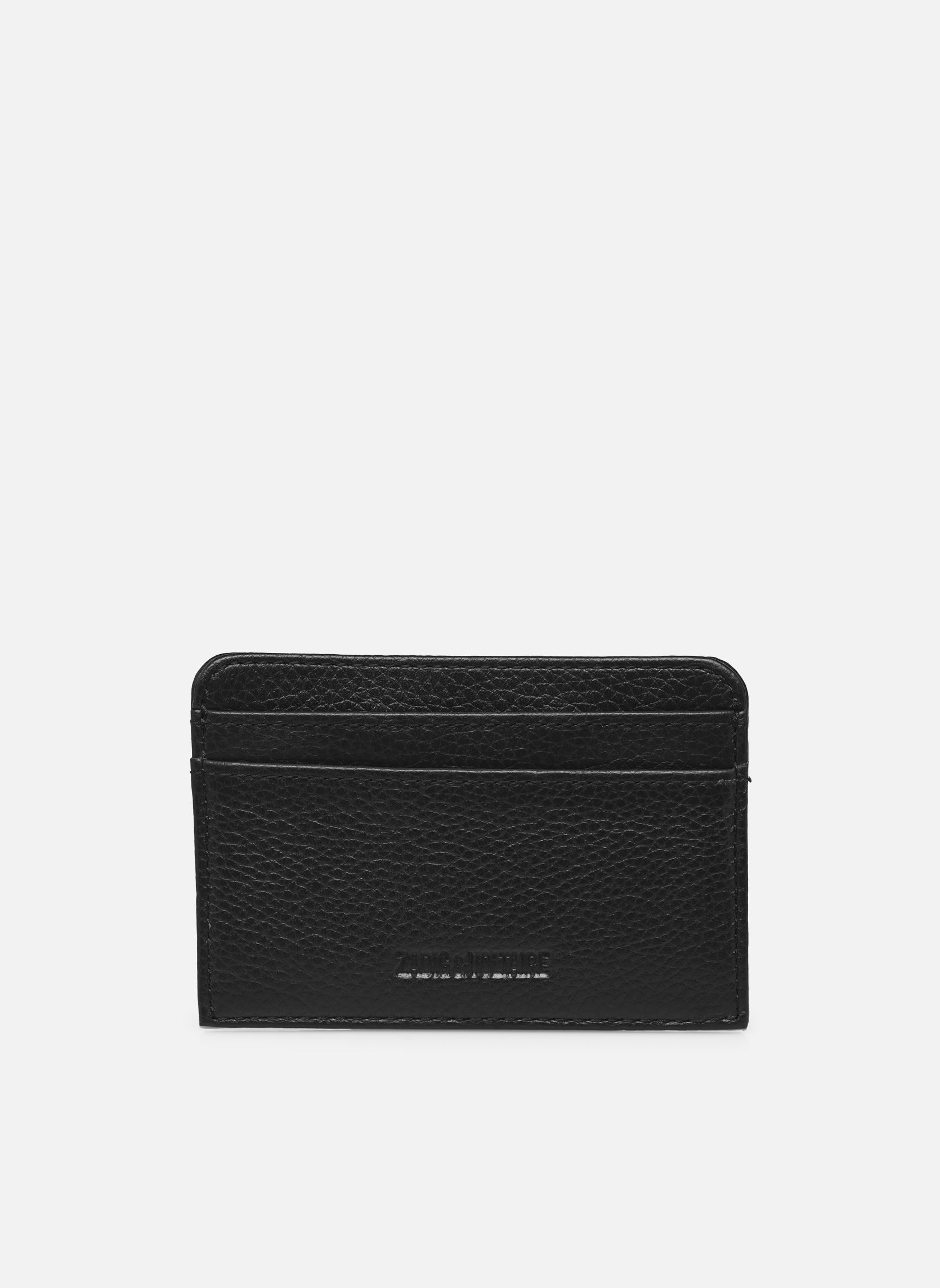 Kartenetui Zv Pass Grained Leather damen schwarz Zadig & Voltaire Kartenetui Zv Pass Grained Leather damen schwarz NOIR