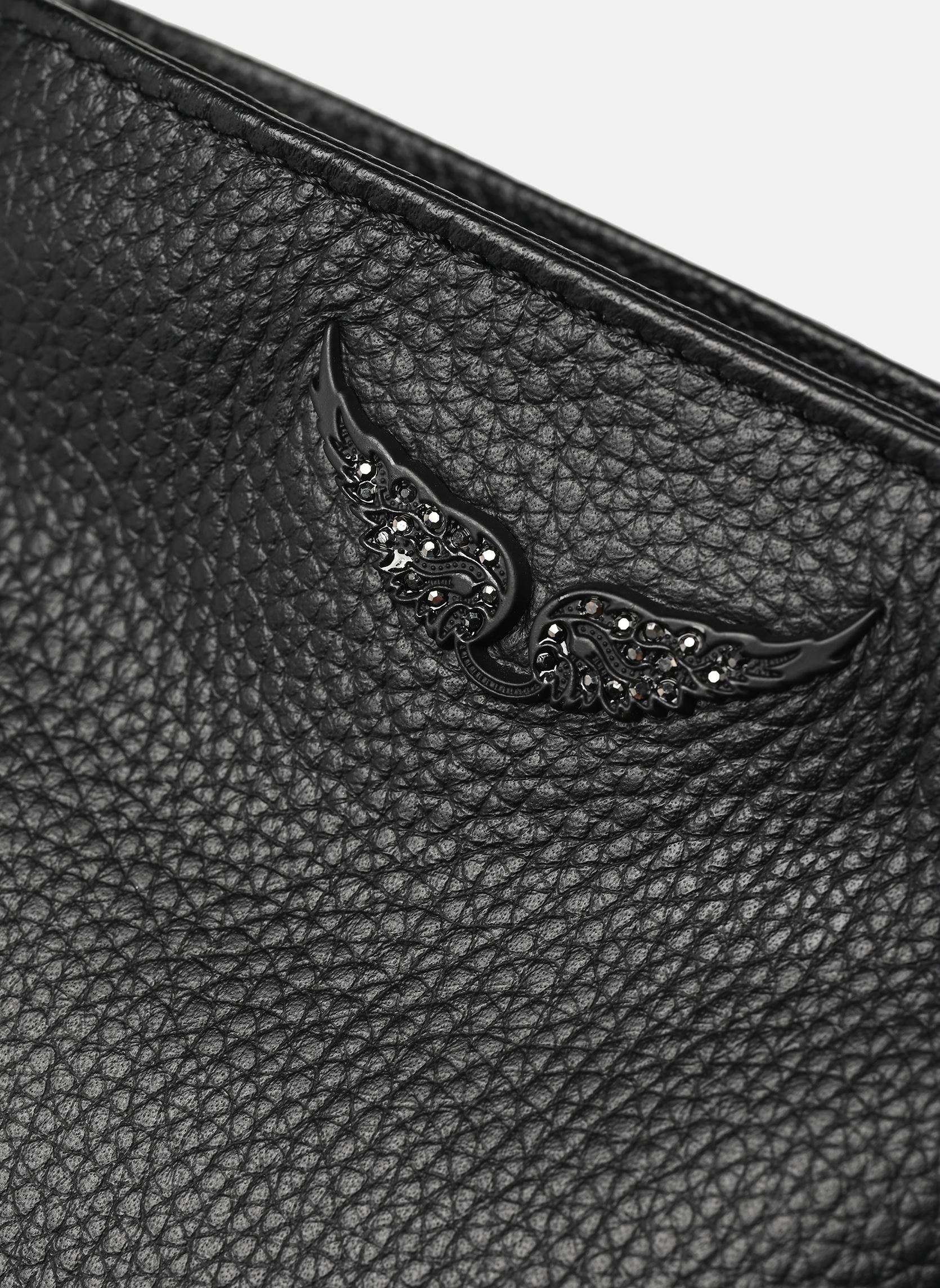 Bolsos de mano Rock Phone Pouch Grained Leath mujer negro Zadig & Voltaire Bolsos de mano Rock Phone Pouch Grained Leath mujer negro NOIR