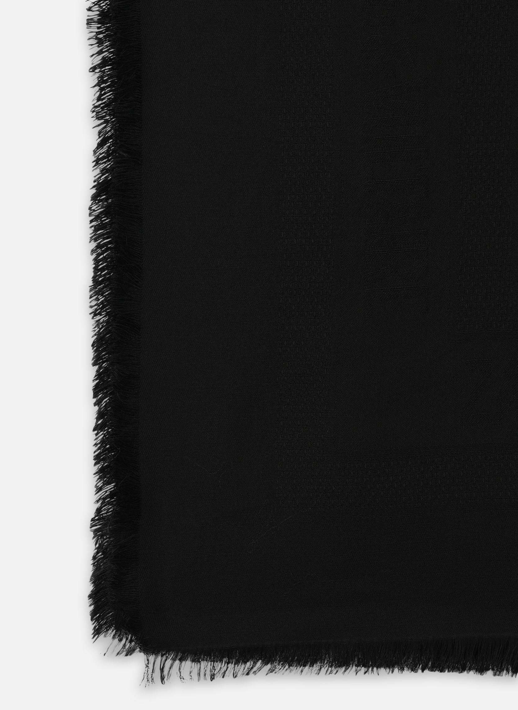 Foulards Glenn Zv Initiale Jacquard femme noir Zadig & Voltaire Foulards Glenn Zv Initiale Jacquard femme noir Noir