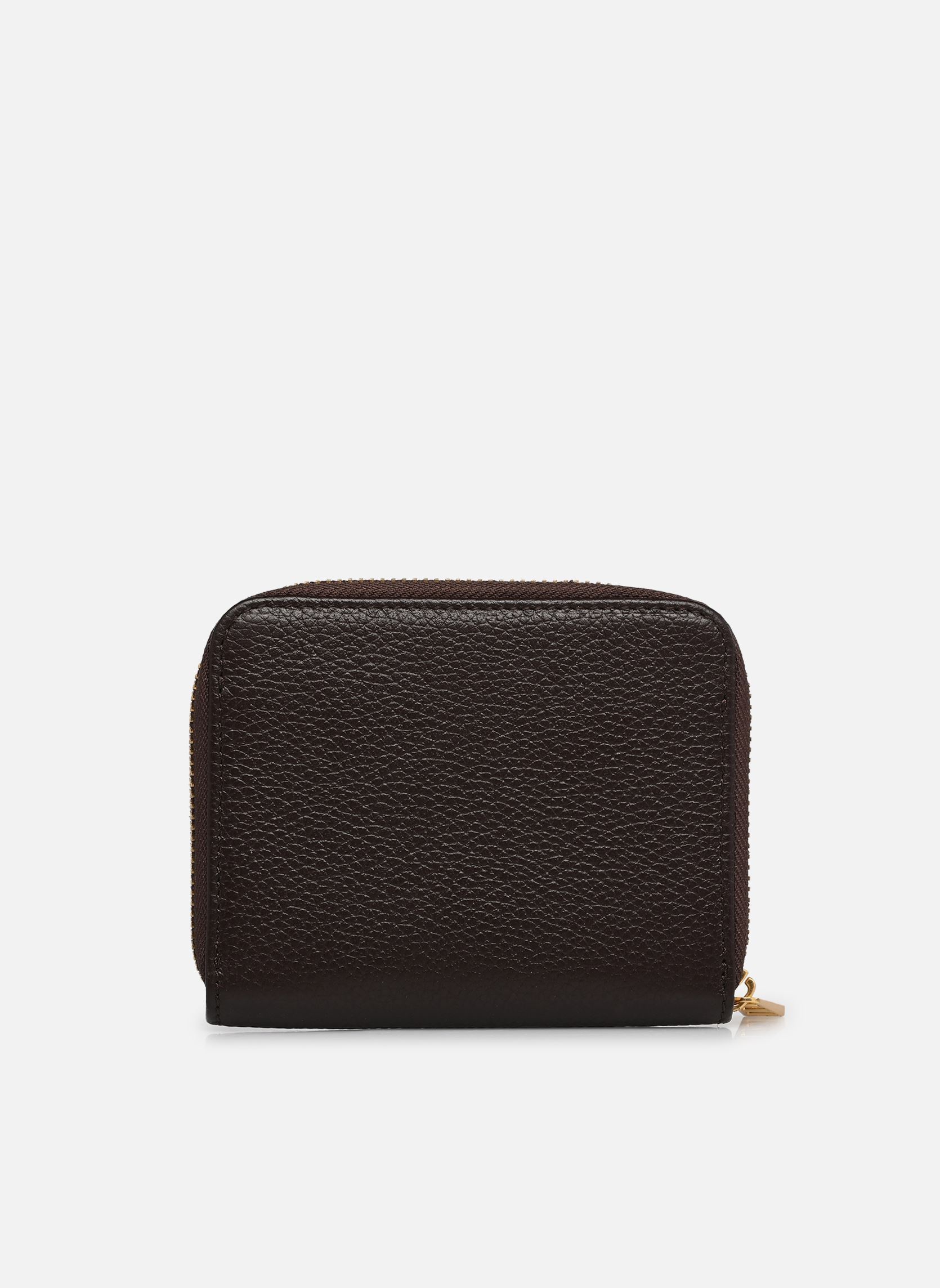 Porte-monnaies Mini Zv Grained Leather femme marron Zadig & Voltaire Porte-monnaies Mini Zv Grained Leather femme marron BROWNIE