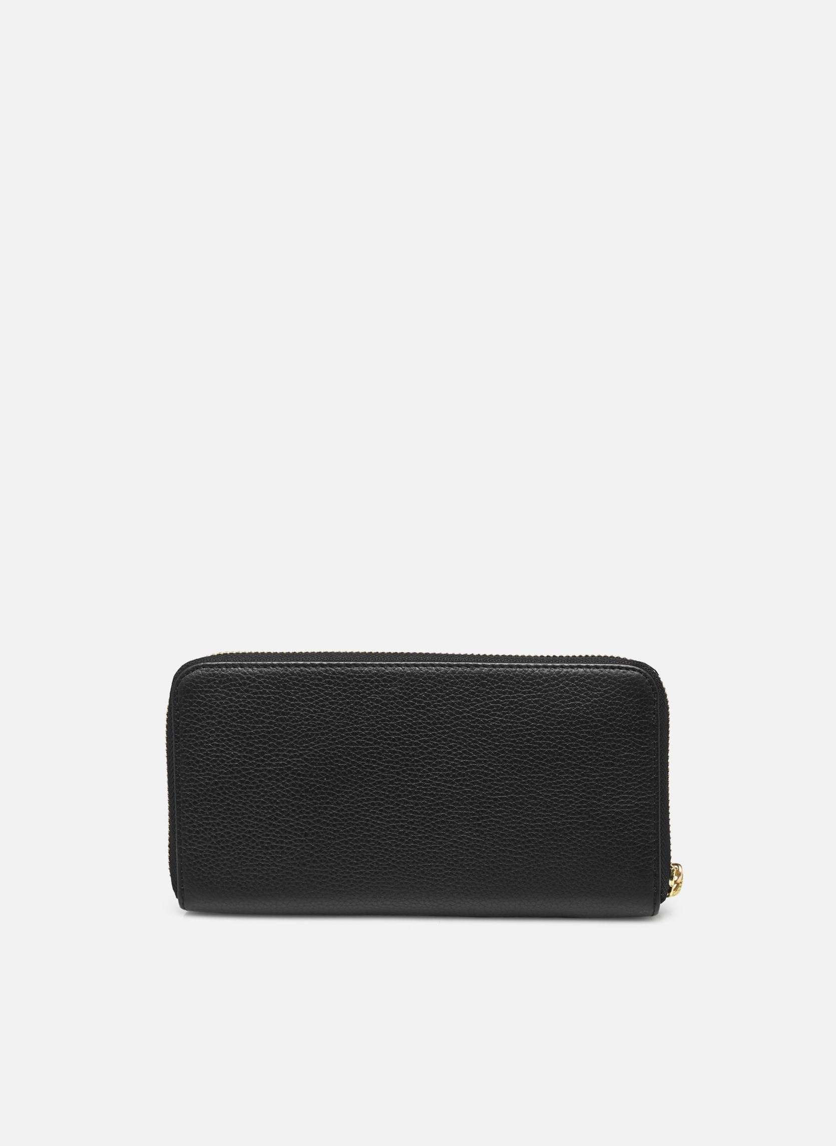 Portefeuilles Compagnon Grained Leather femme noir Zadig & Voltaire Portefeuilles Compagnon Grained Leather femme noir Noir Gold