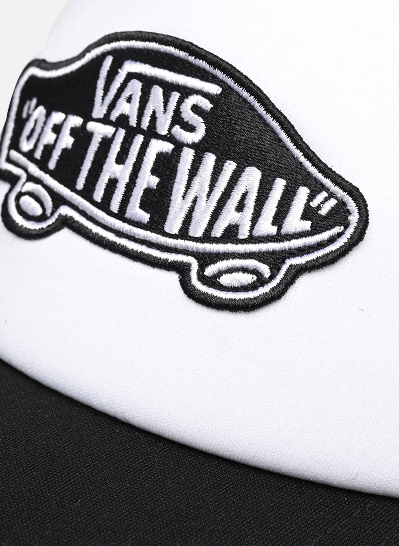 Kappen Classic Patch curved Bill Trucker schwarz Vans Kappen Classic Patch curved Bill Trucker schwarz BLACK-WHITE