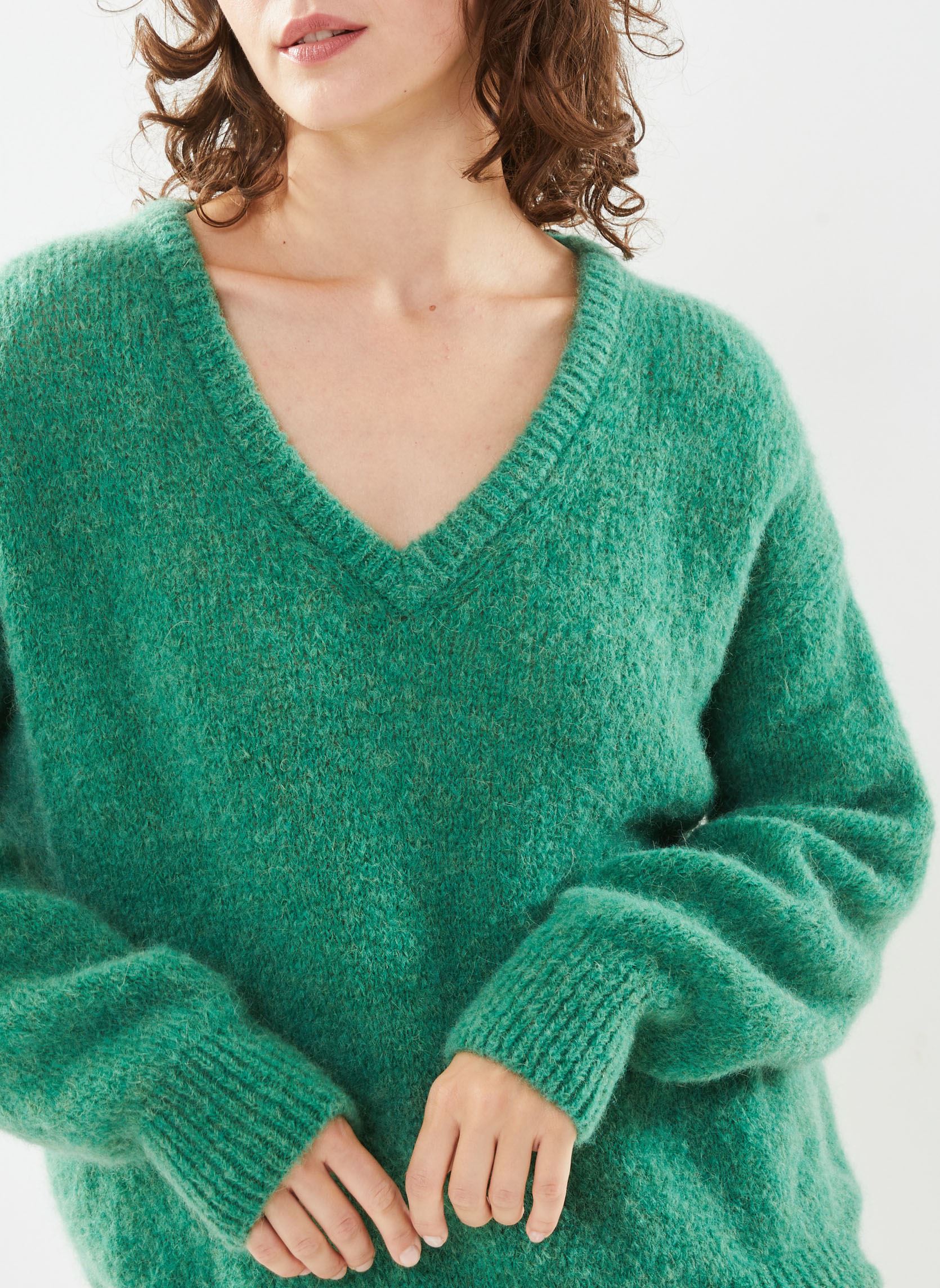 Pull-over Dolman pour femmes en Vert