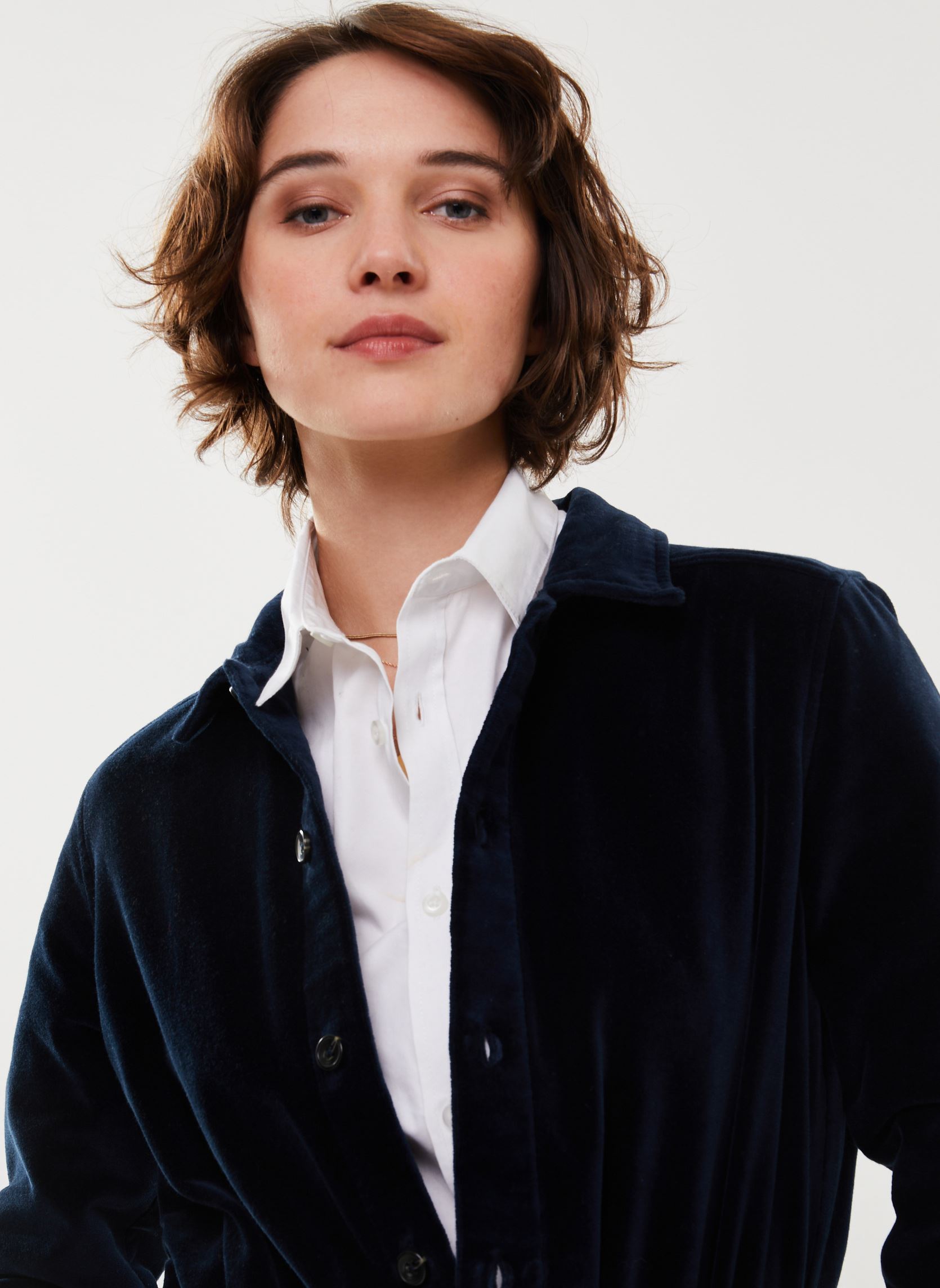 Jumpsuits Orelie TVP01 Plain damen blau Leon & Harper Jumpsuits Orelie TVP01 Plain damen blau BLACK IRIS