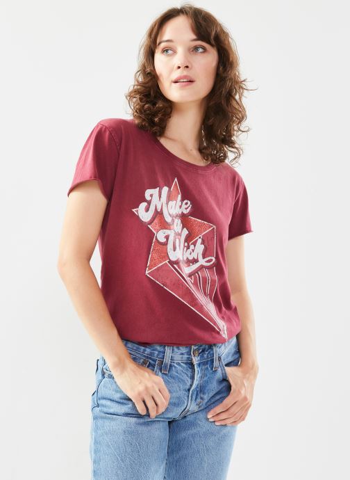 T-Shirt Brunotti Donna Badika | Maglietta Leggera Con Scollo Carmen E Stampa