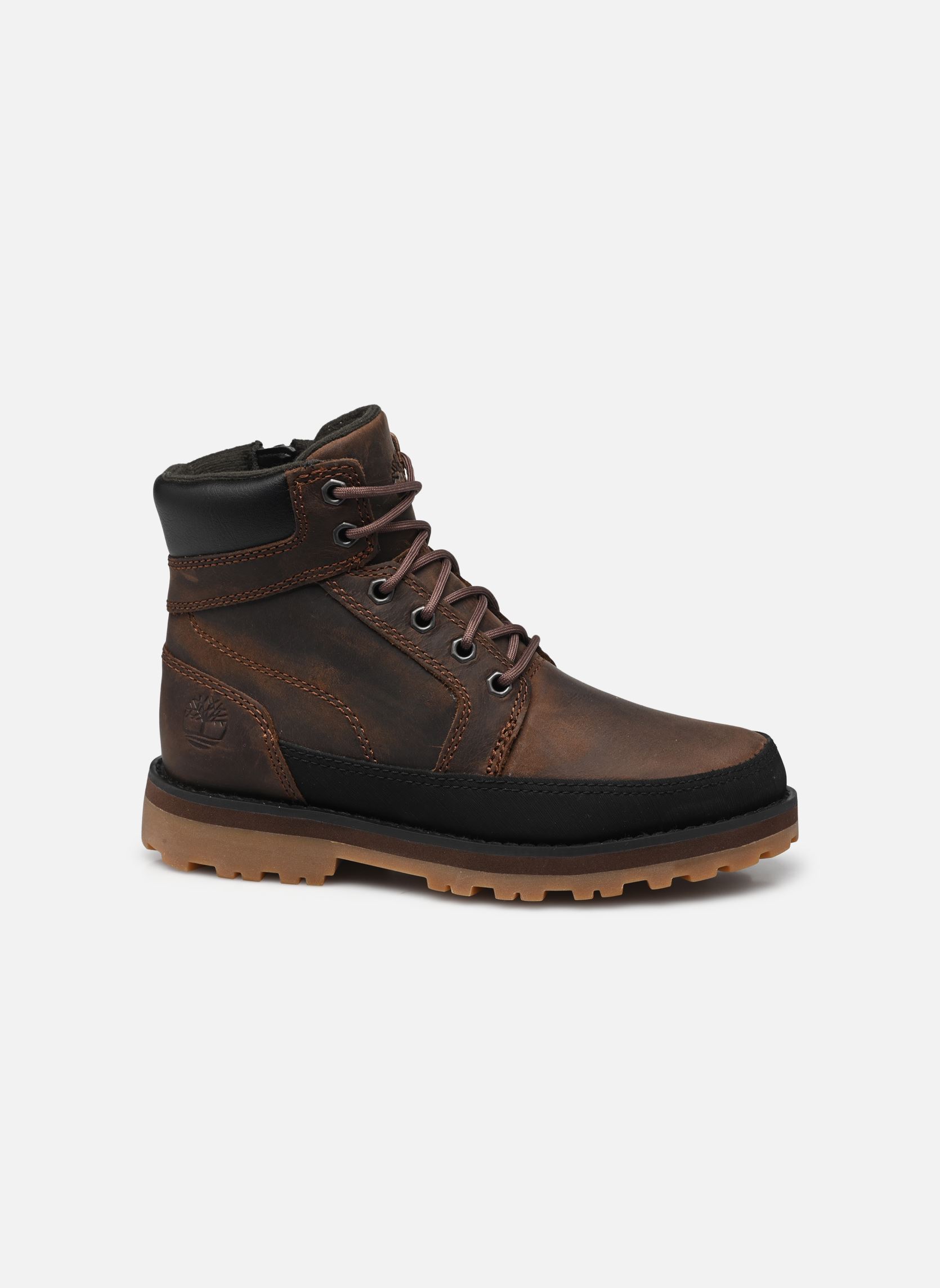 Bottines COURMA KID BOOT W/ RAND TB0A5XHN9311 marron Timberland Bottines COURMA KID BOOT W/ RAND TB0A5XHN9311 marron DK BROWN FULL GRAIN