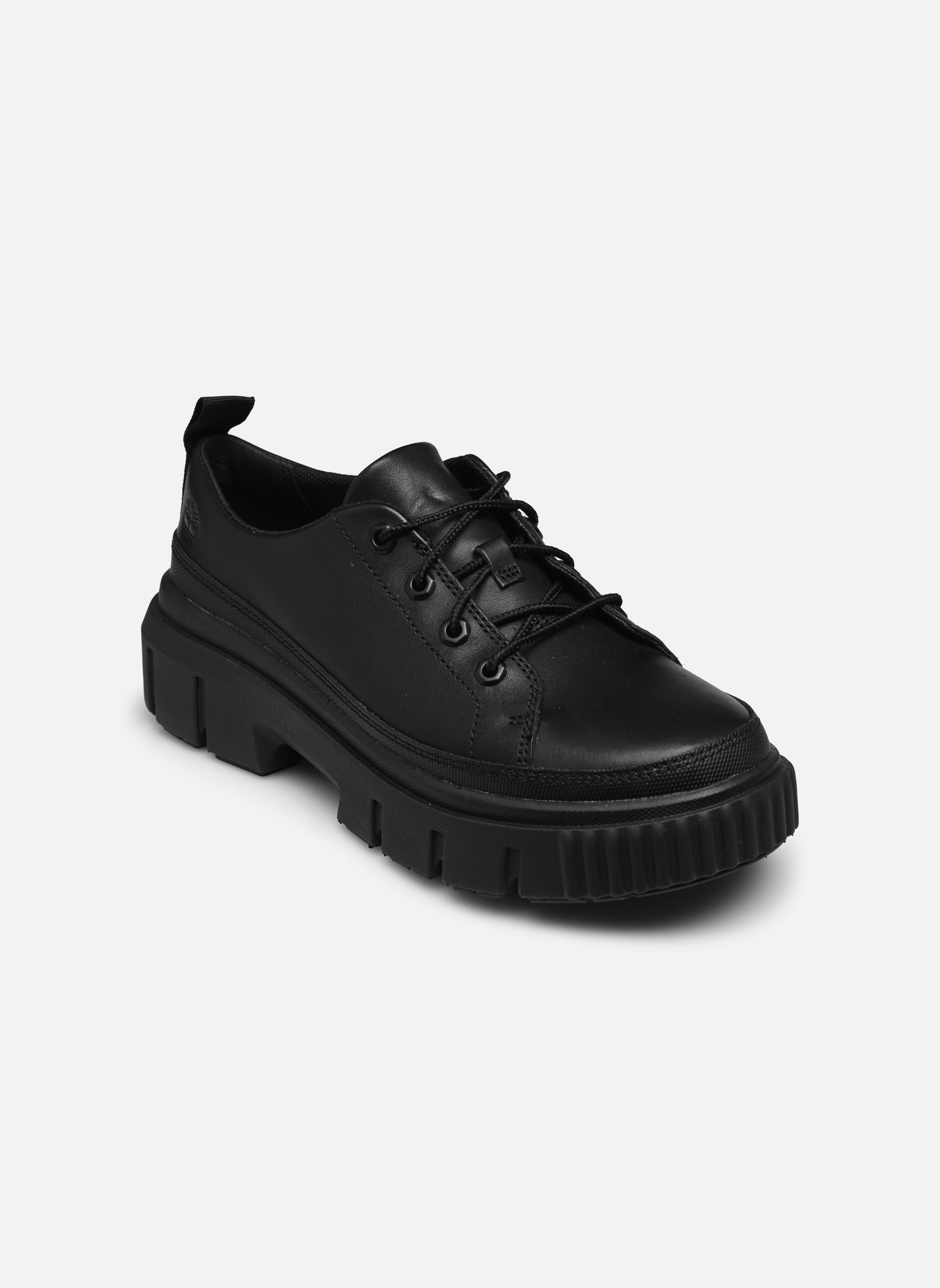 Sneakers basse Greyfield Leather Ox donna nero Timberland Sneakers basse Greyfield Leather Ox donna nero BLACK FULL GRAIN
