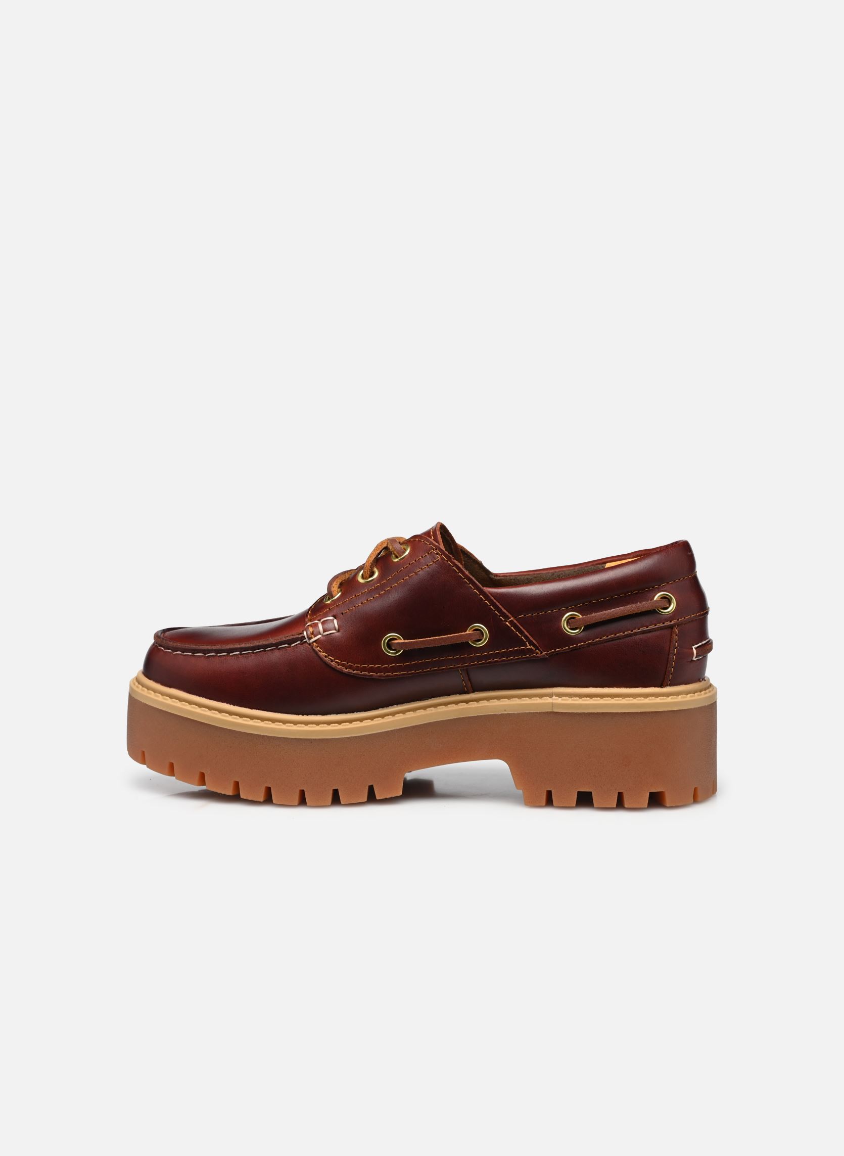 Bootschoenen Stone Street 3 Eye dames bordeaux Timberland Bootschoenen Stone Street 3 Eye dames bordeaux Burgundy Full Grain