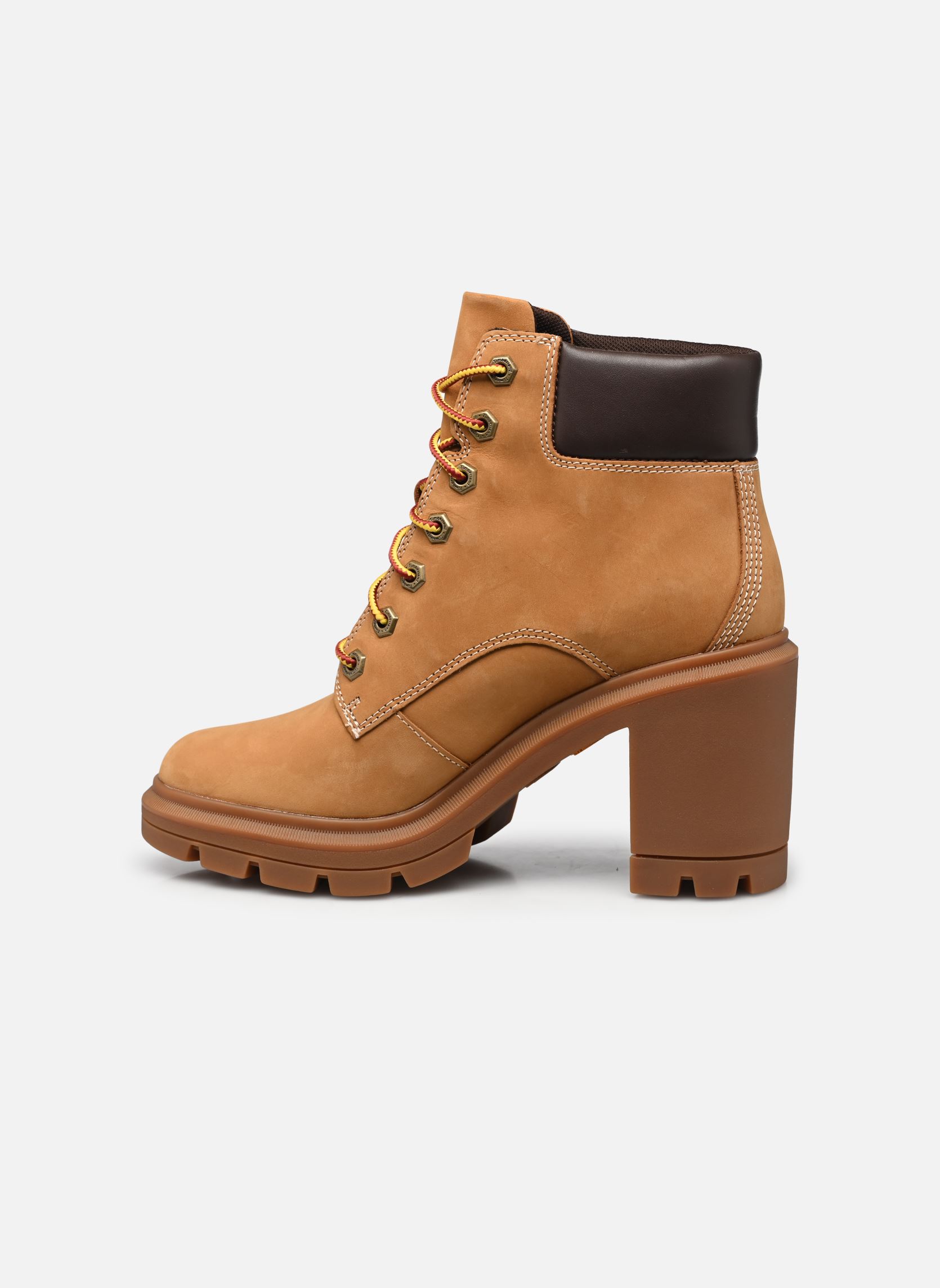 Botines con cordones Allington Heights 6in mujer amarillo Timberland Botines con cordones Allington Heights 6in mujer amarillo WHEAT NUBUCK