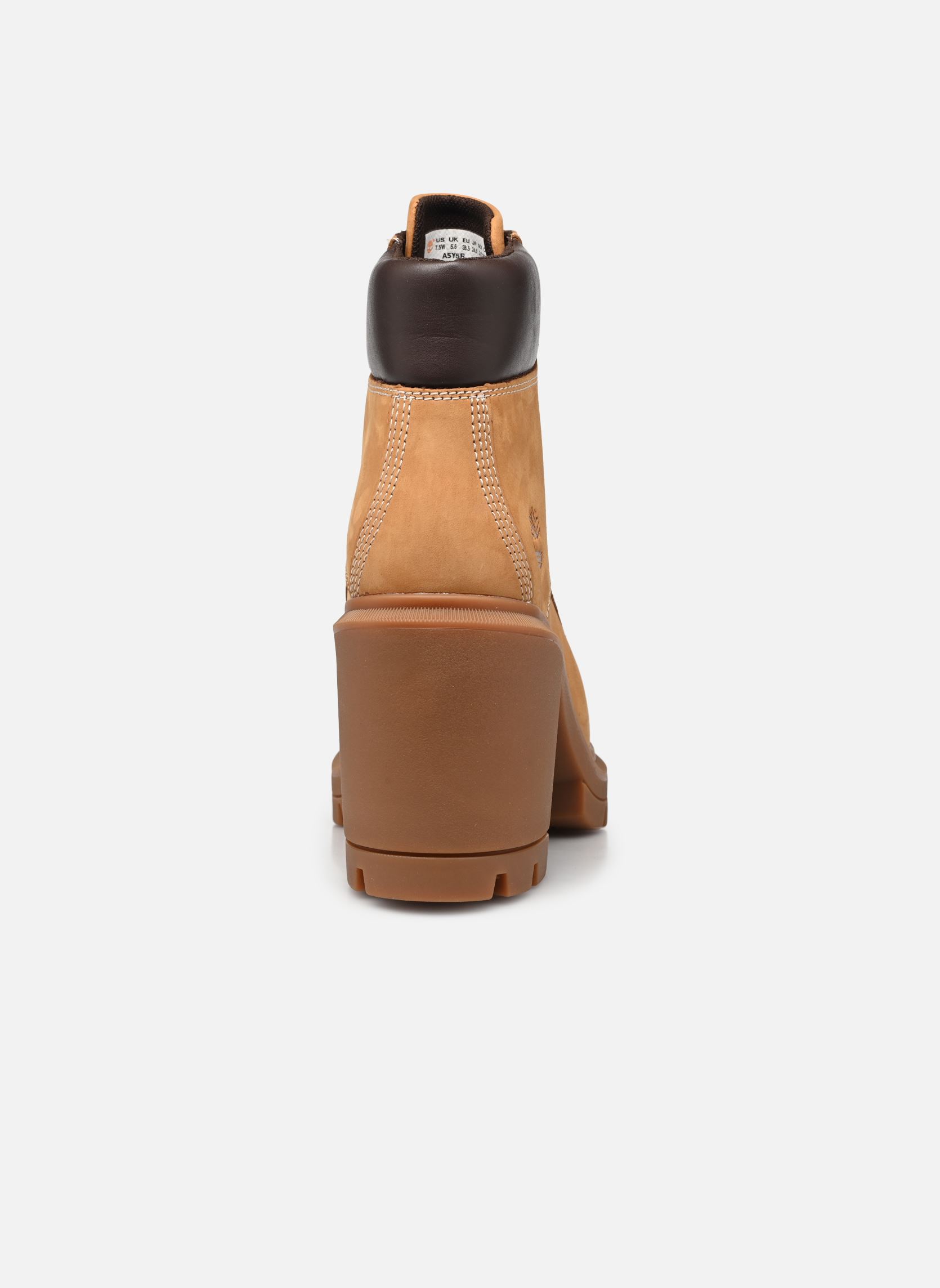 Botines con cordones Allington Heights 6in mujer amarillo Timberland Botines con cordones Allington Heights 6in mujer amarillo WHEAT NUBUCK