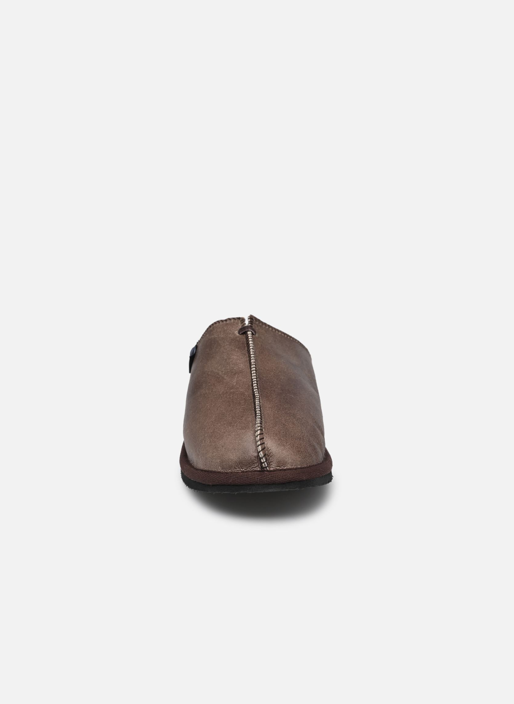 Hausschuhe Hugo herren grau Shepherd Hausschuhe Hugo herren grau Stone Oiled Antique