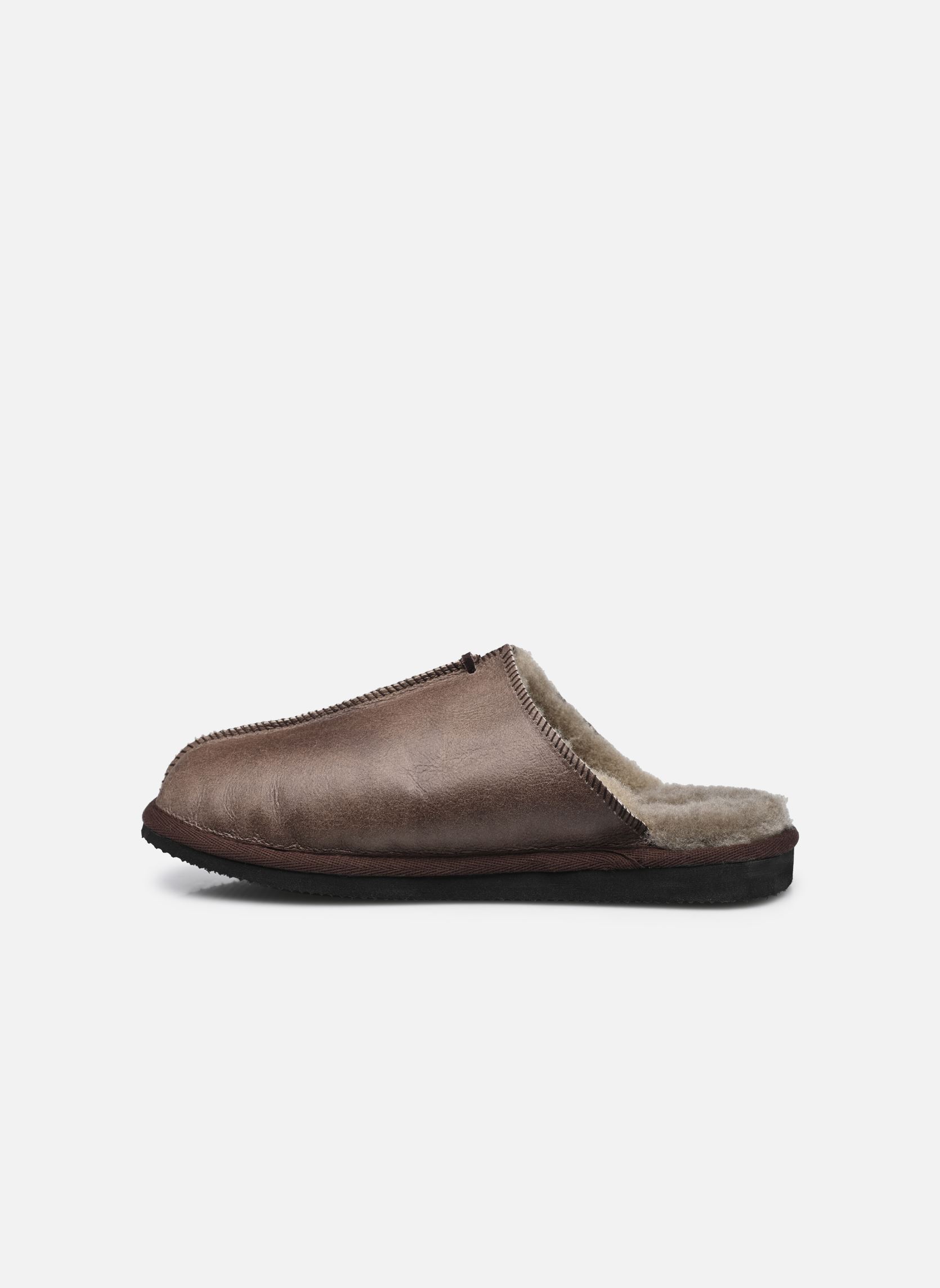 Hausschuhe Hugo herren grau Shepherd Hausschuhe Hugo herren grau Stone Oiled Antique