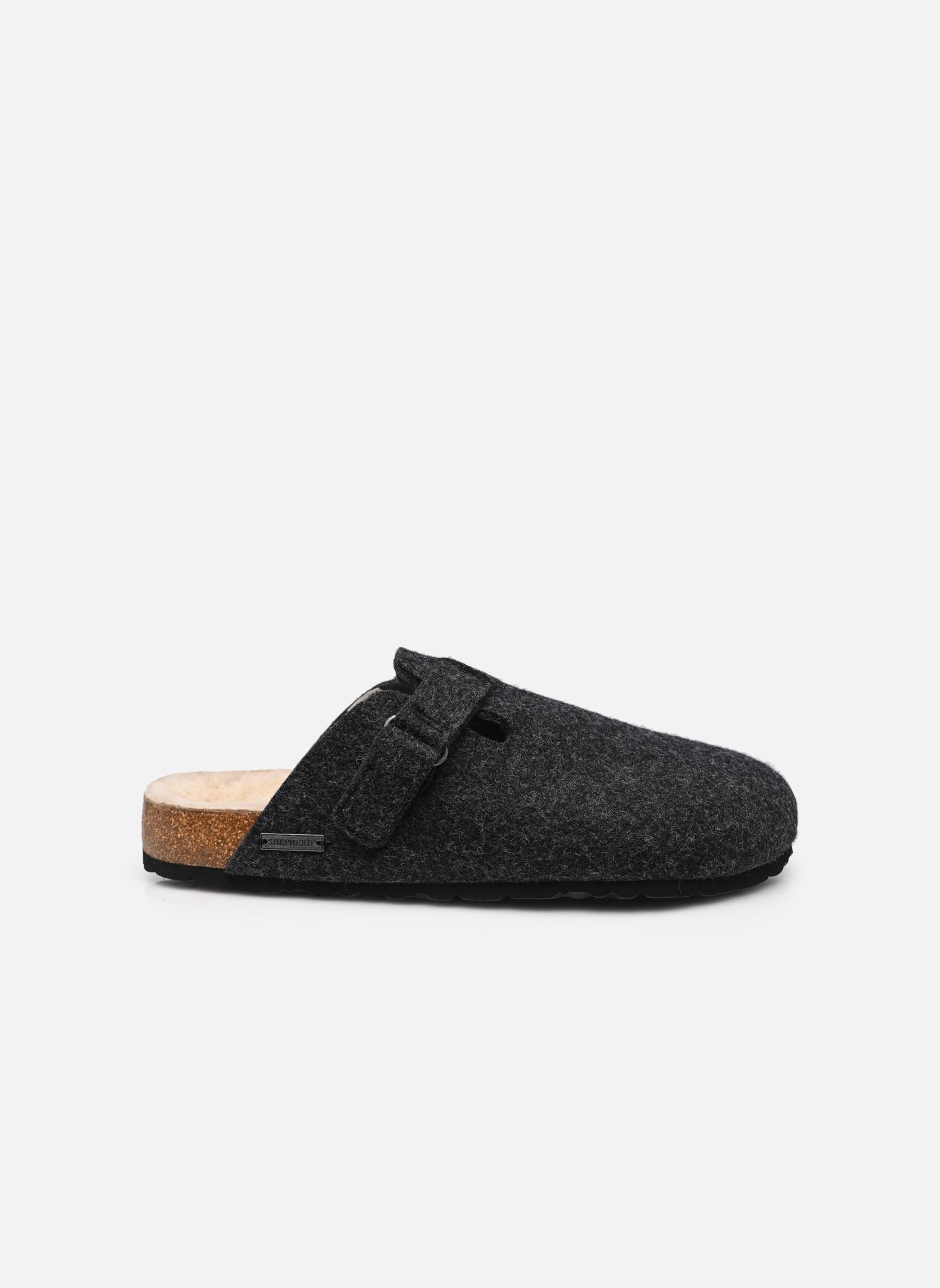 Chaussons Valdemar homme gris Shepherd Chaussons Valdemar homme gris Asphalt