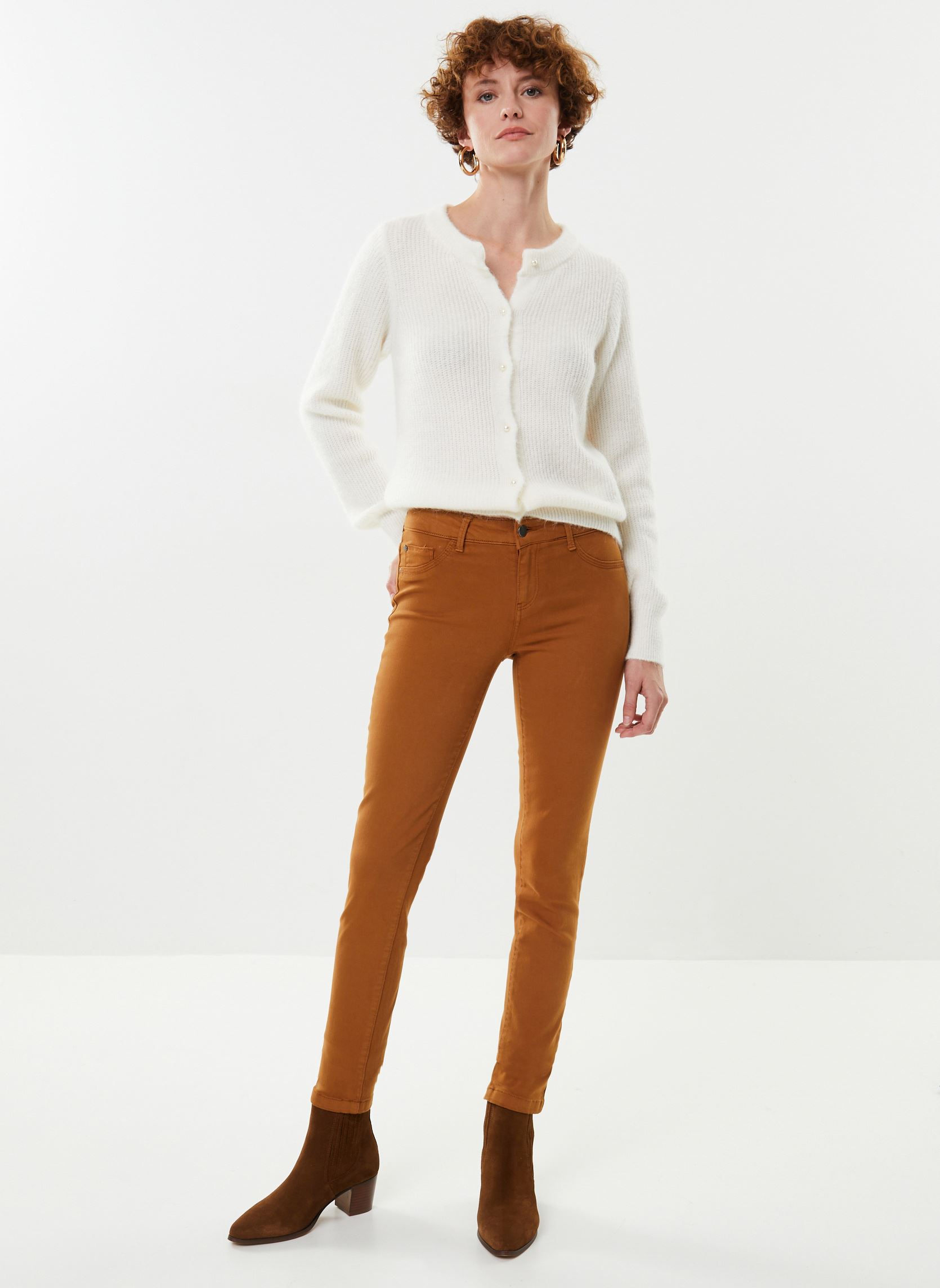 Gilets GEORGIA femme blanc Georgia Rose Gilets GEORGIA femme blanc IVOIRE