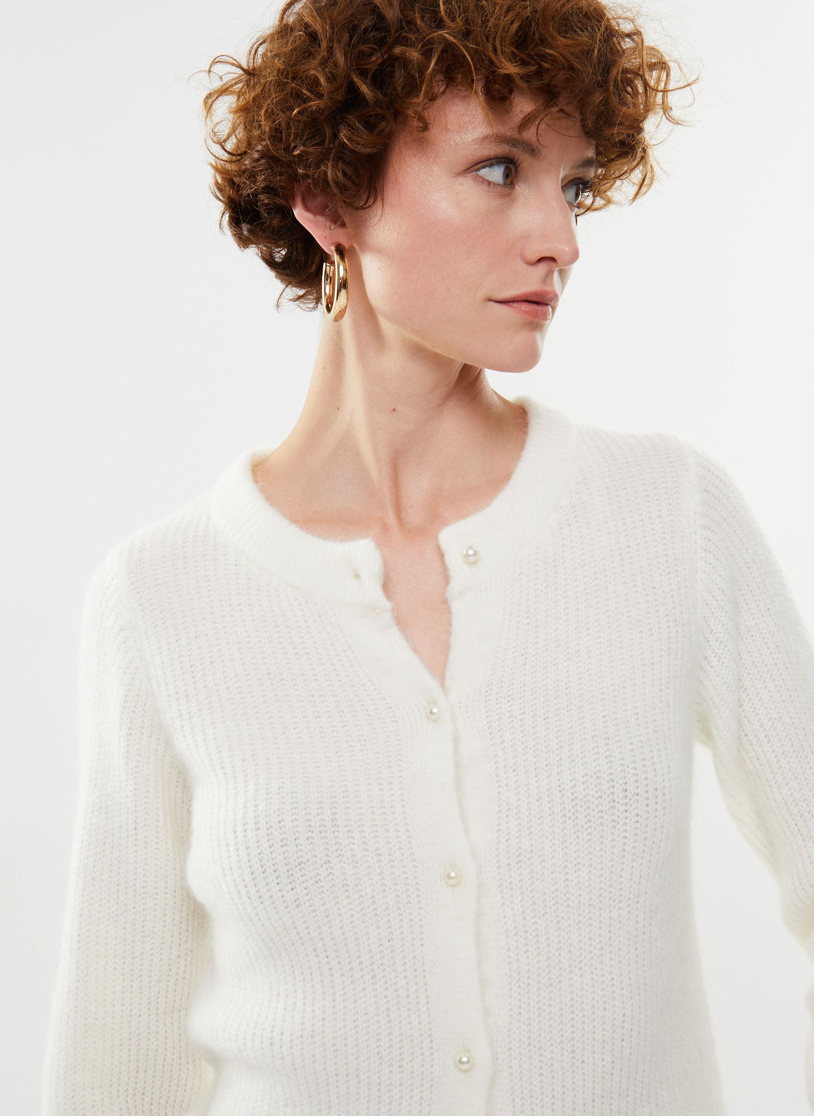 Gilets GEORGIA femme blanc Georgia Rose Gilets GEORGIA femme blanc IVOIRE