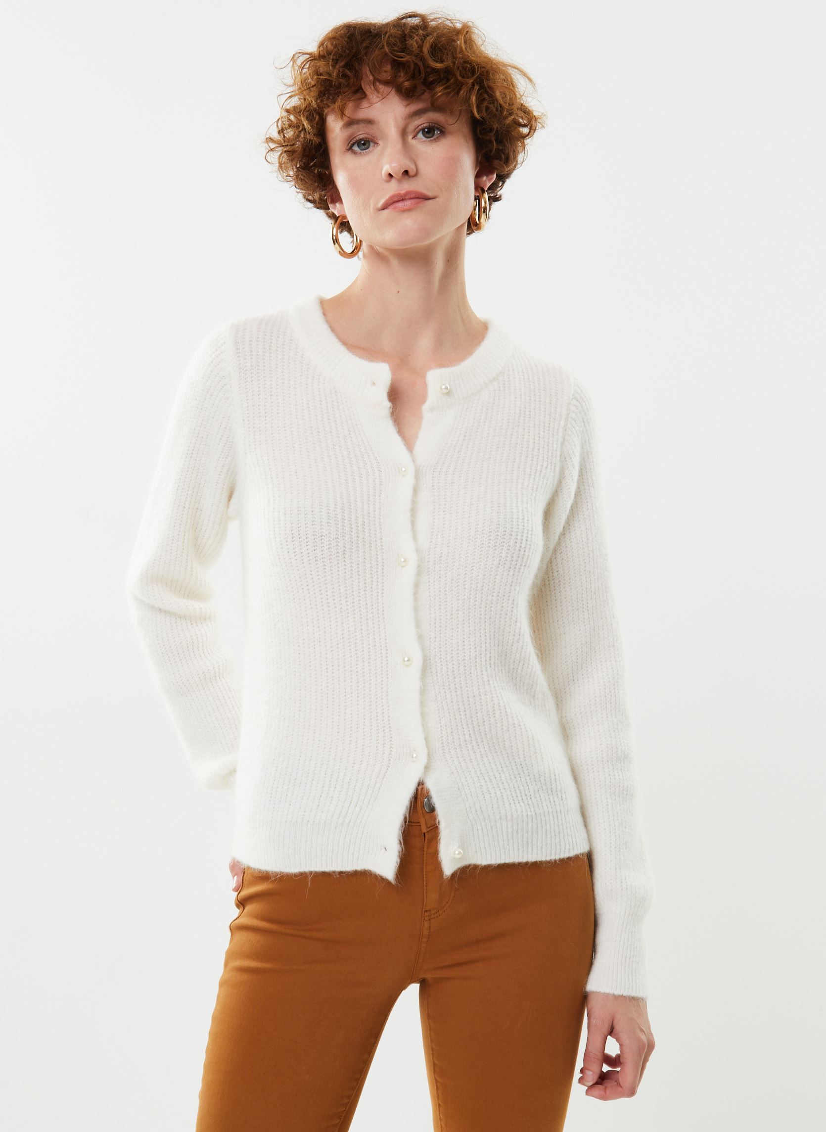 Gilets GEORGIA femme blanc Georgia Rose Gilets GEORGIA femme blanc IVOIRE