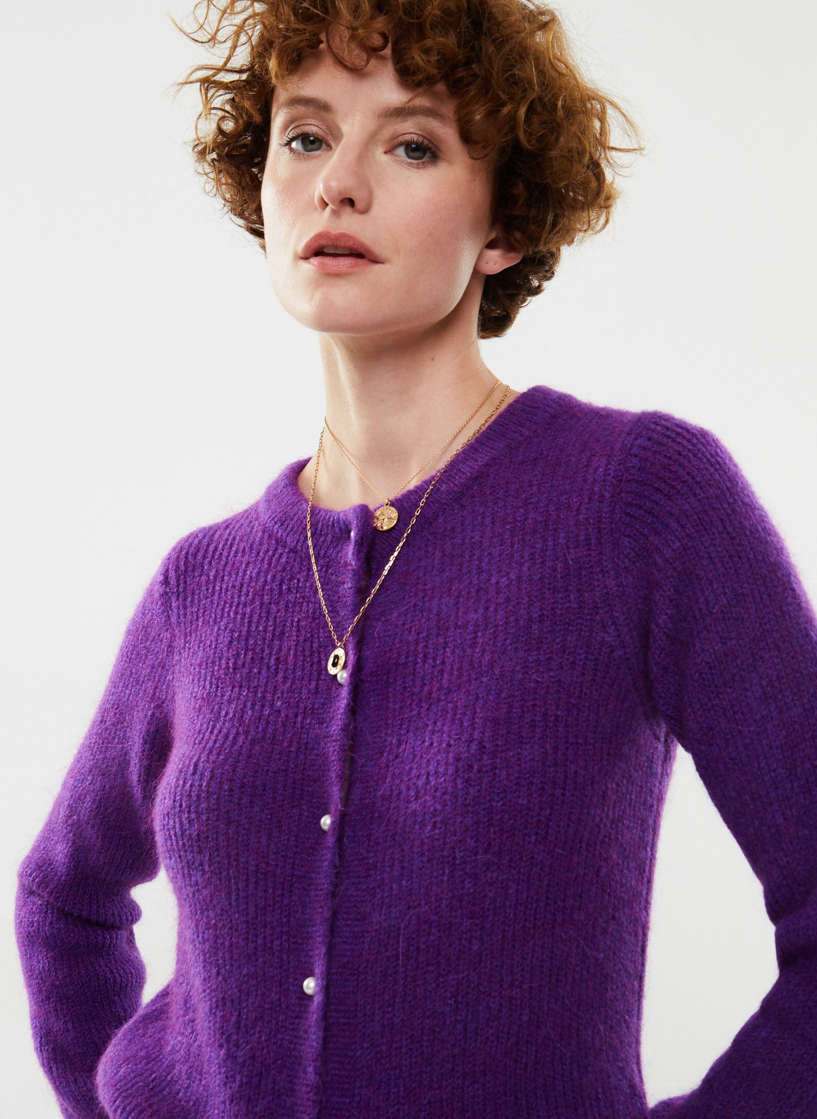 Gilets GEORGIA femme violet Georgia Rose Gilets GEORGIA femme violet VIOLA 9223