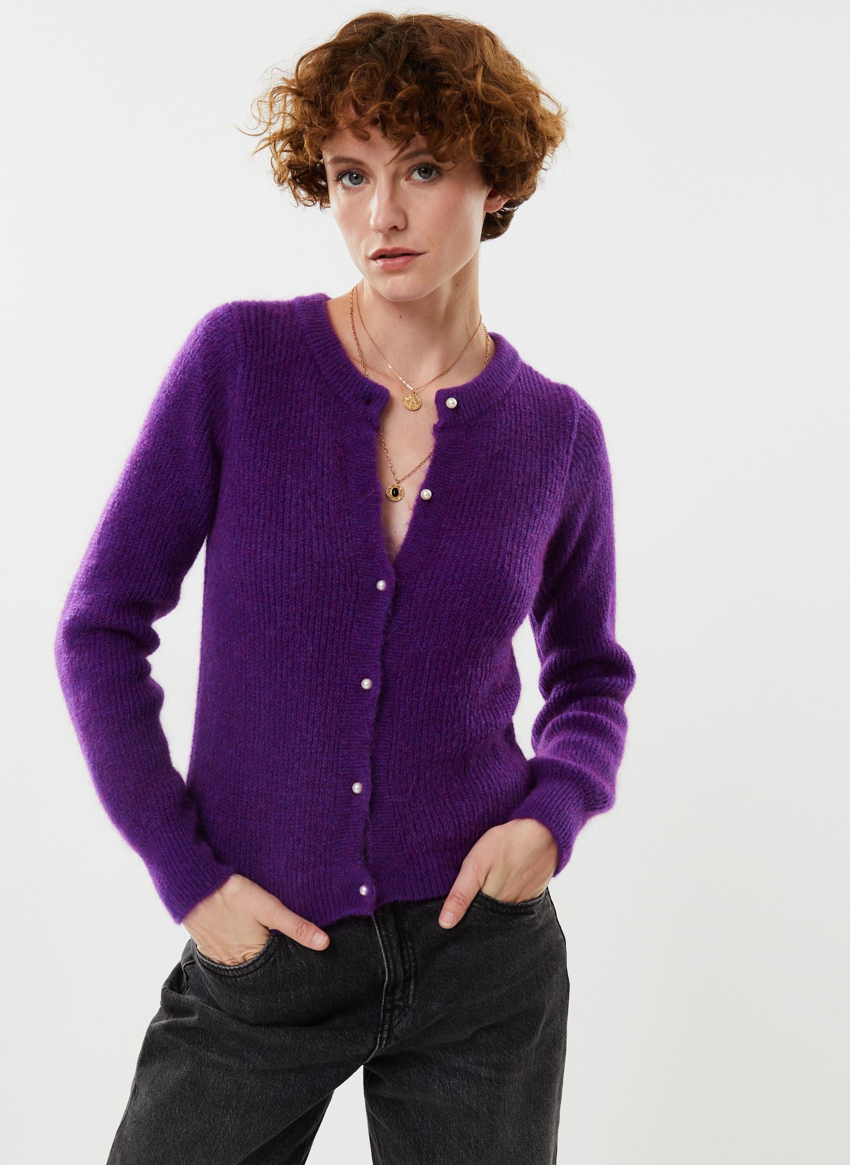 Gilets GEORGIA femme violet Georgia Rose Gilets GEORGIA femme violet VIOLA 9223