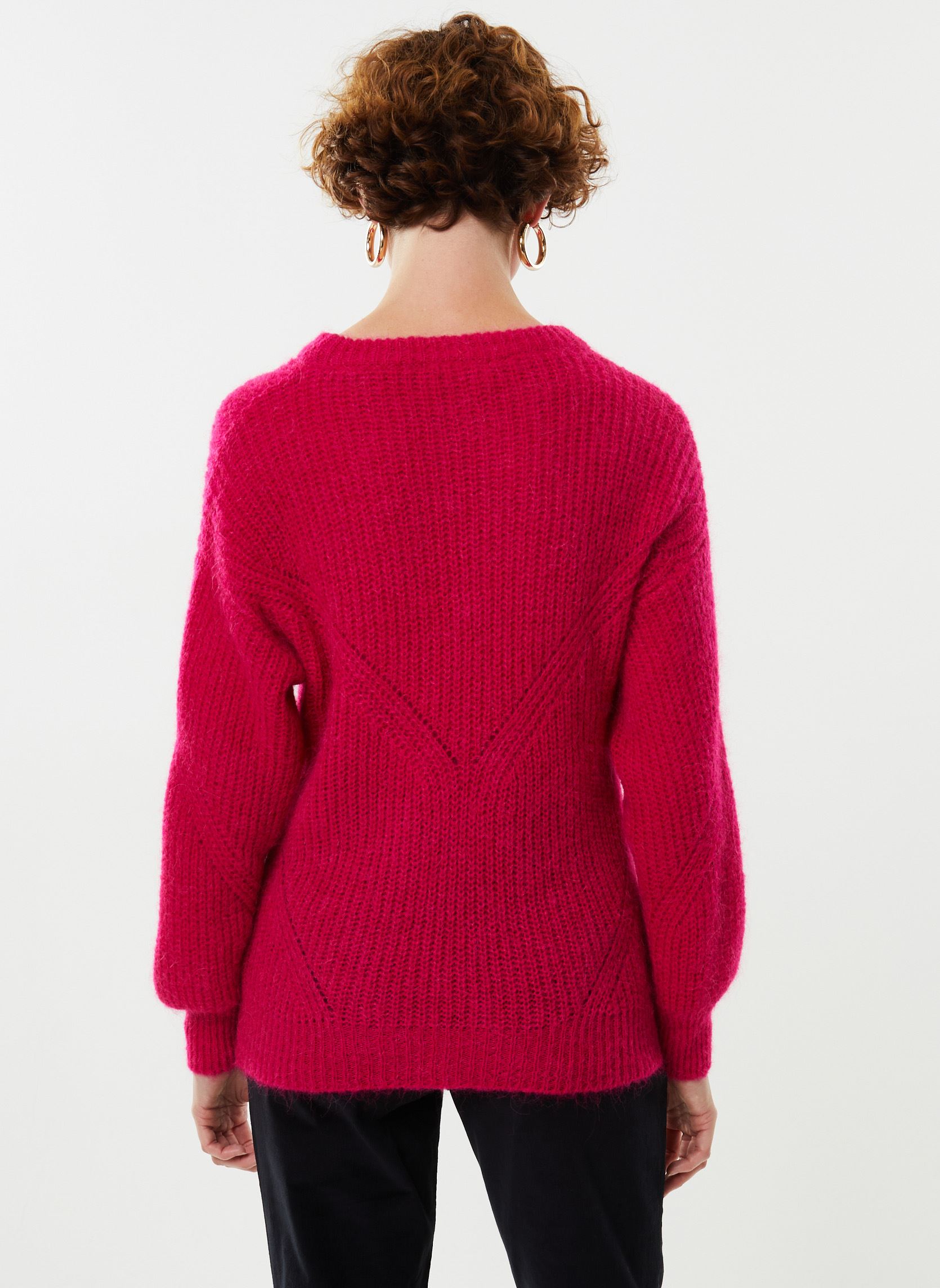 Pulls GALLA femme rose Georgia Rose Pulls GALLA femme rose MAGNOLIA