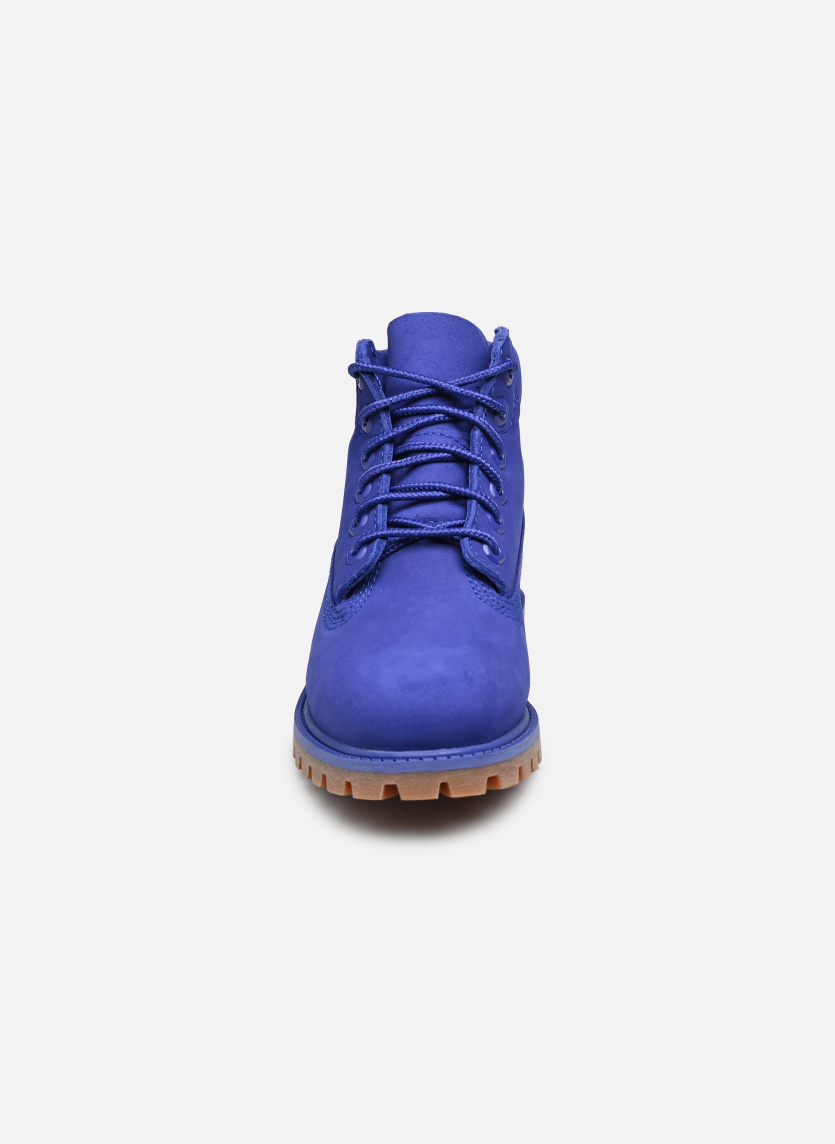 Stiefeletten / Ankle Boots 6 In Premium WP Boot TB0A64M1G581 blau Timberland Stiefeletten / Ankle Boots 6 In Premium WP Boot TB0A64M1G581 blau BRIGHT BLUE NUBUCK