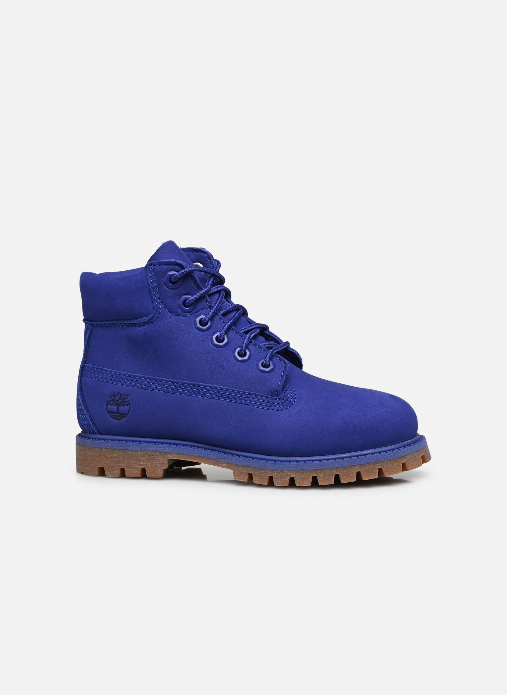 Stiefeletten / Ankle Boots 6 In Premium WP Boot TB0A64M1G581 blau Timberland Stiefeletten / Ankle Boots 6 In Premium WP Boot TB0A64M1G581 blau BRIGHT BLUE NUBUCK