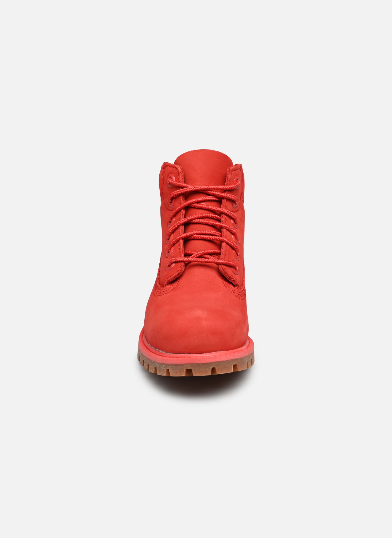Bottines 6 In Premium WP Boot TB0A64MNDV81 rouge Timberland Bottines 6 In Premium WP Boot TB0A64MNDV81 rouge MEDIUM RED NUBUCK