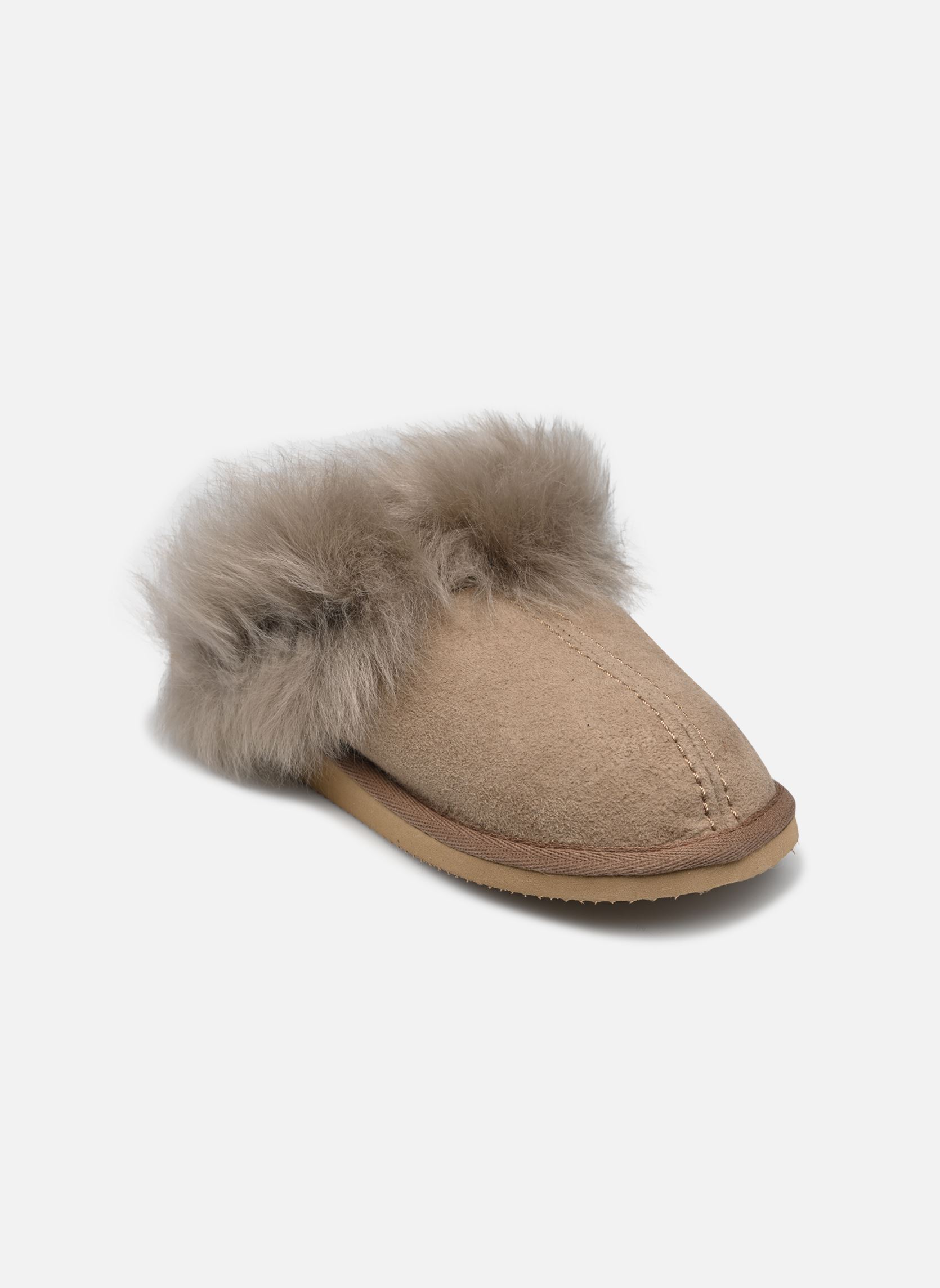 Chaussons Evelina femme gris Shepherd Chaussons Evelina femme gris Stone