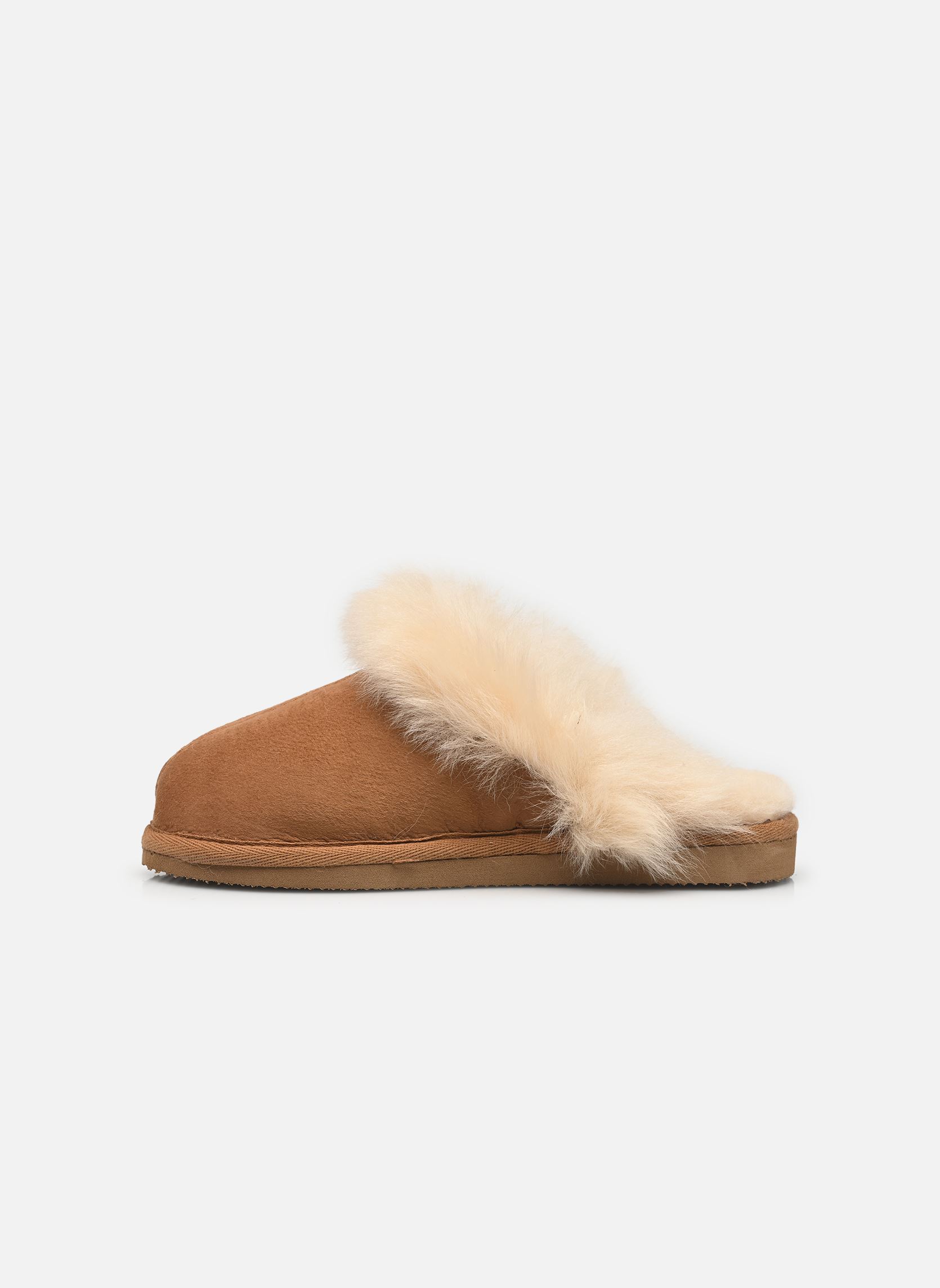 Pantoffels Evelina dames bruin Shepherd Pantoffels Evelina dames bruin Chestnut
